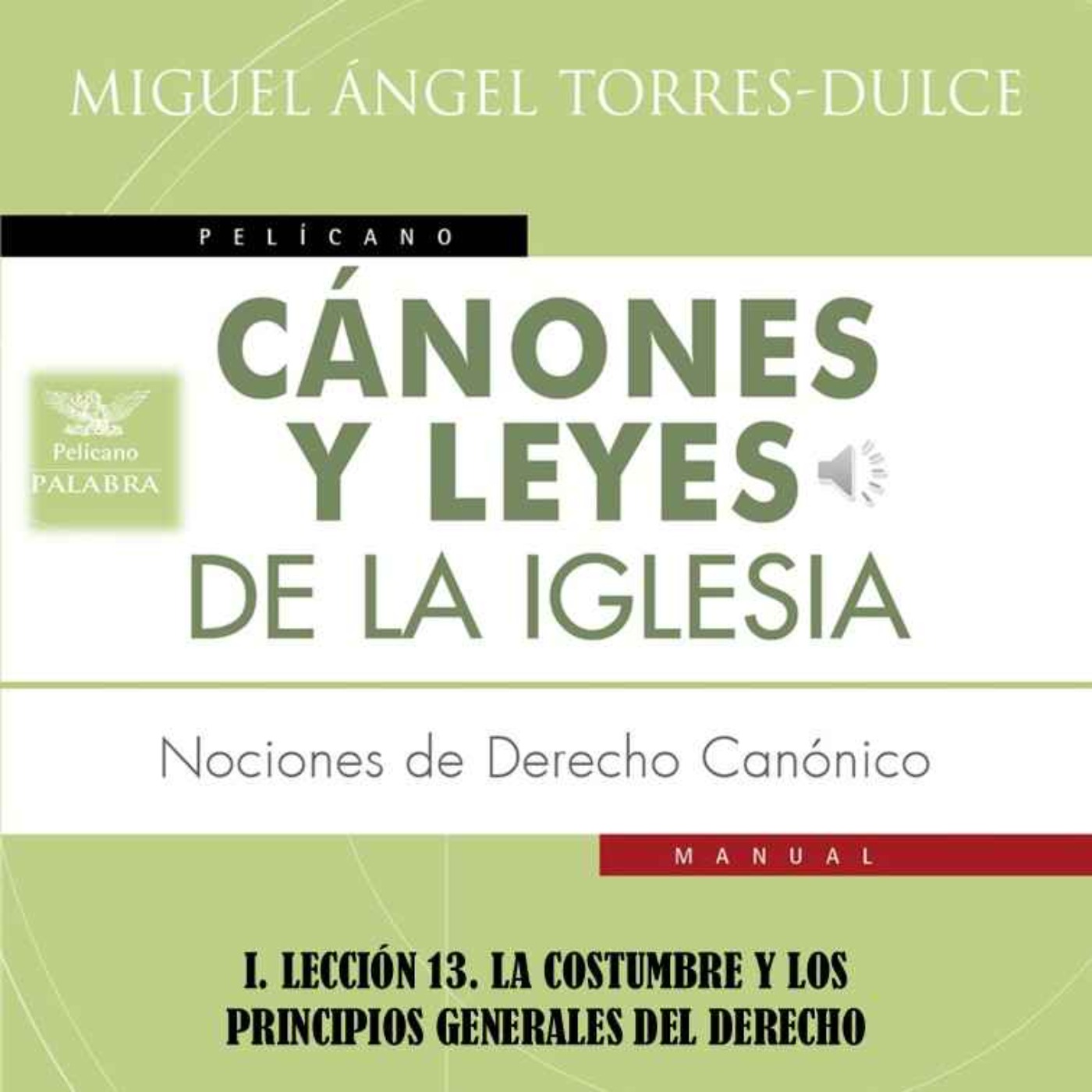 I. LECCIÓN 13. LA COSTUMBRE Y LOS PRINCIPIOS GENERALES DEL DERECHO episode artwork