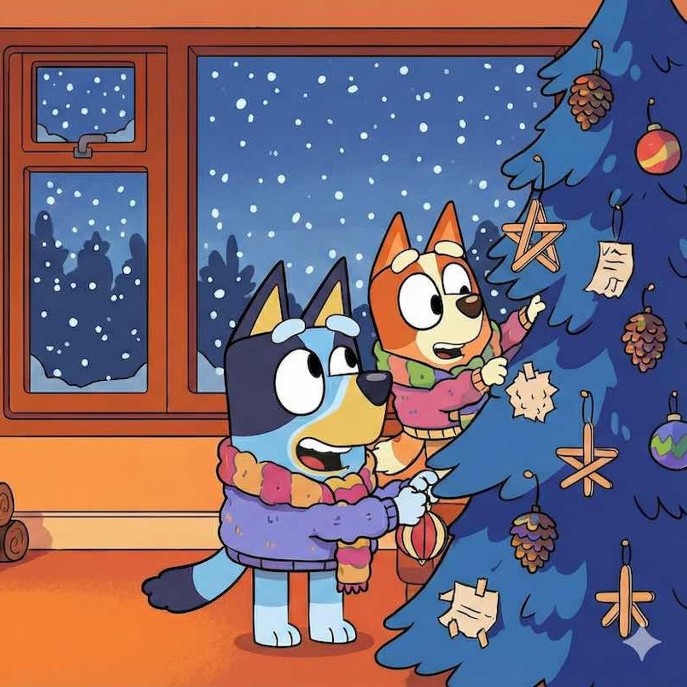 El Árbol de los Recuerdos Raros ❄️Cuento de BLUEY en Navidad