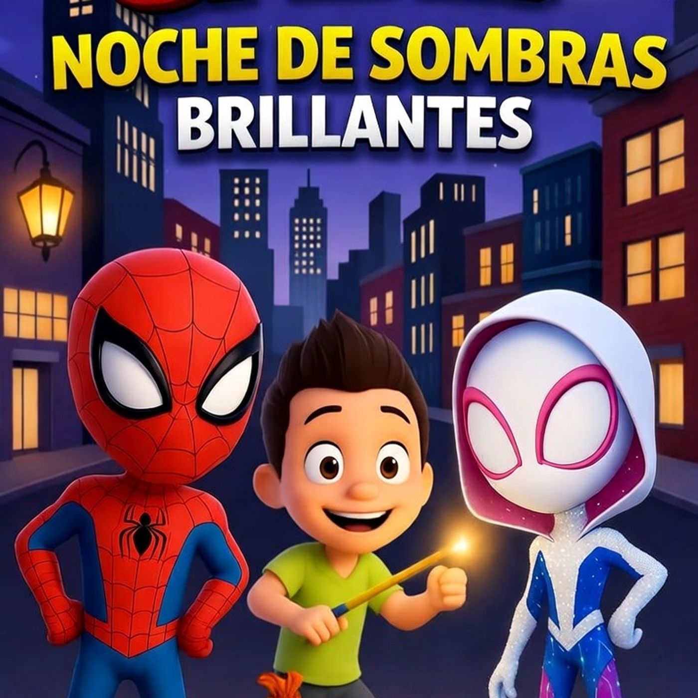 🕷️Spidey y la Noche de las Sombras Brillantes🎃 | Audiocuentos
