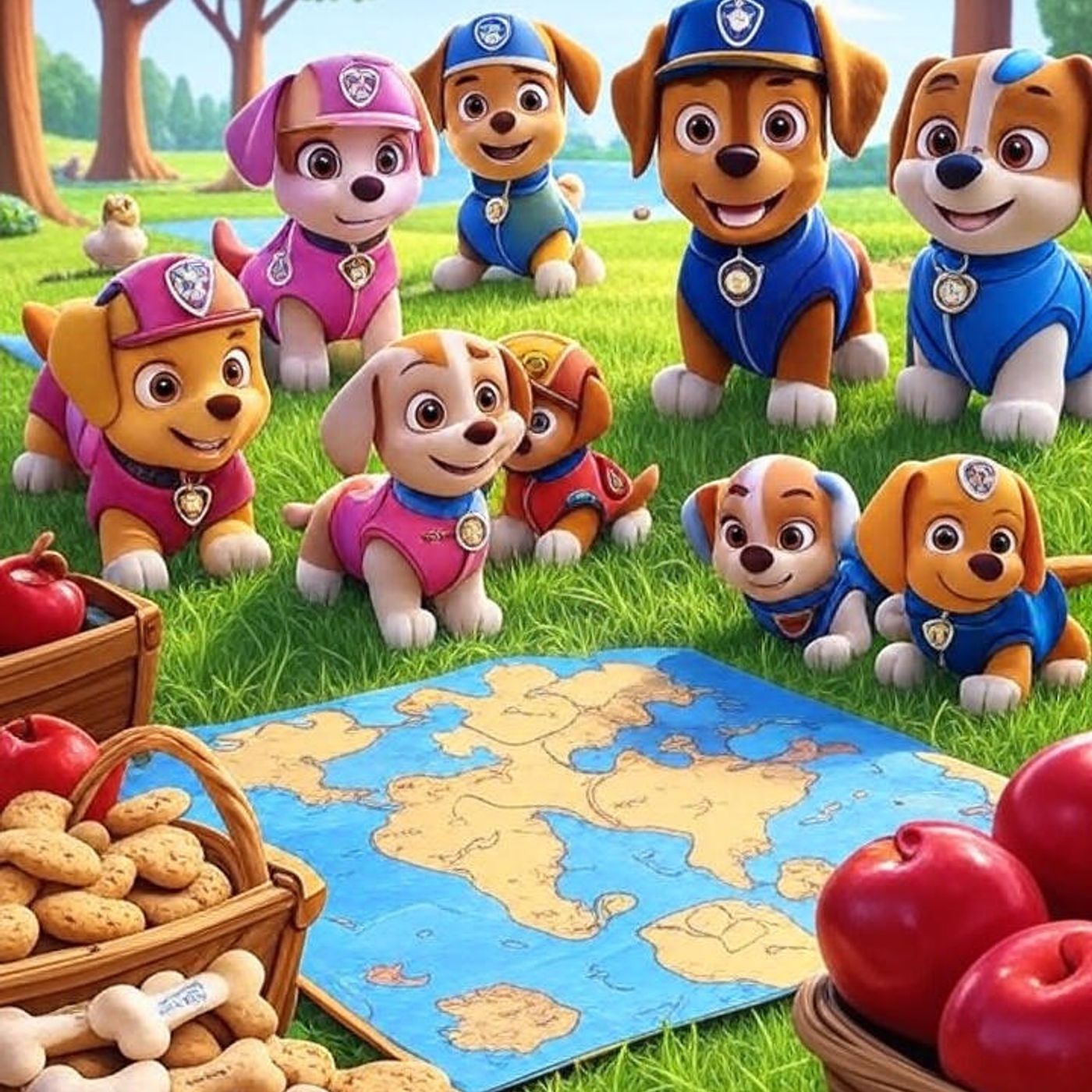 🐾🔎 Patrulla Canina y el Tesoro del Parque 🌳| Audiocuentos