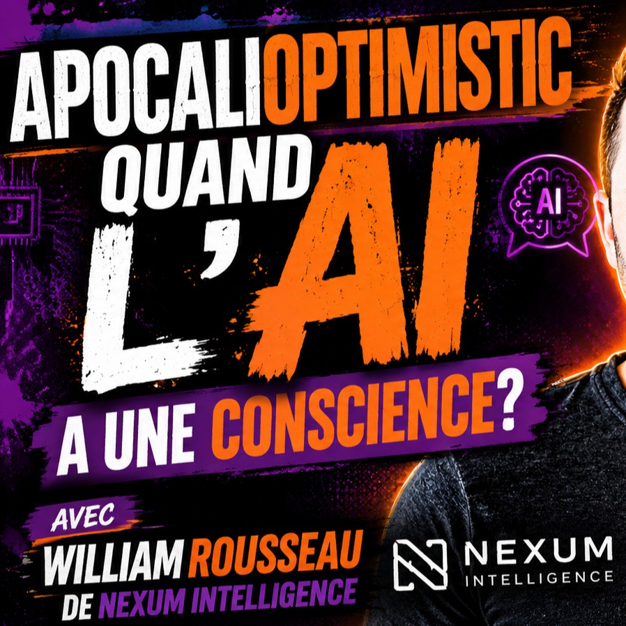 apocalioptimistic quand L'AI a une conscience? avec william rousseau de NEXUM intelligence episode artwork