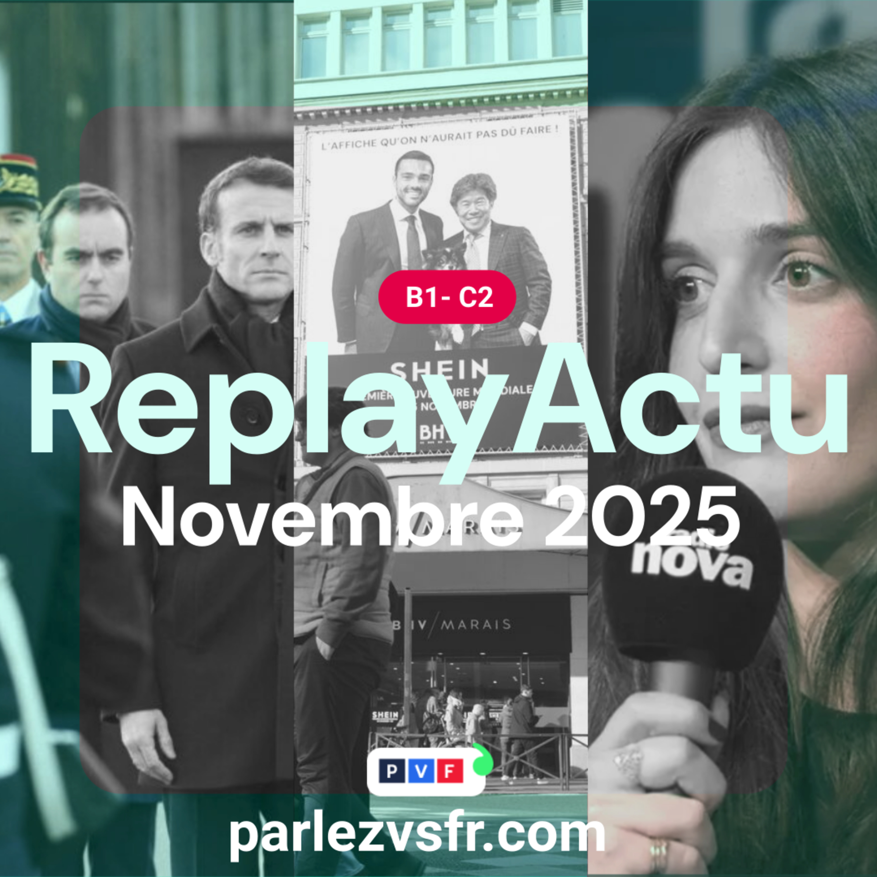 Replay de l'Actualité française du mois de novembre 2025, l'actualité française expliquée