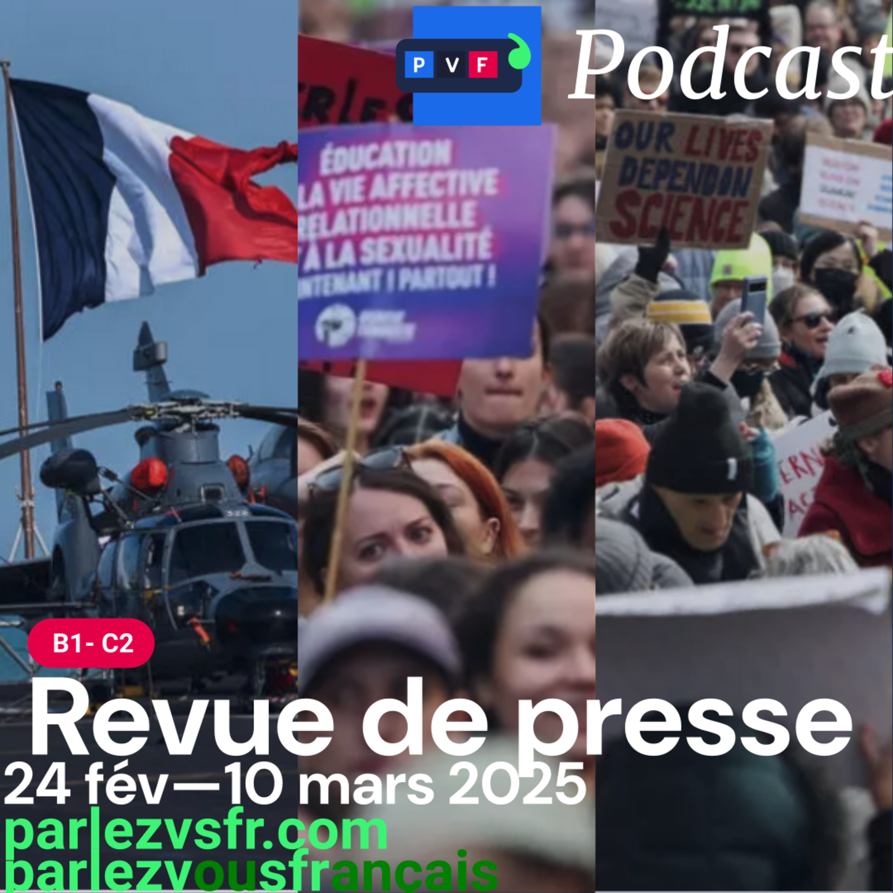 Revue de presse 🇫🇷 du 24 au 10 mars 2025