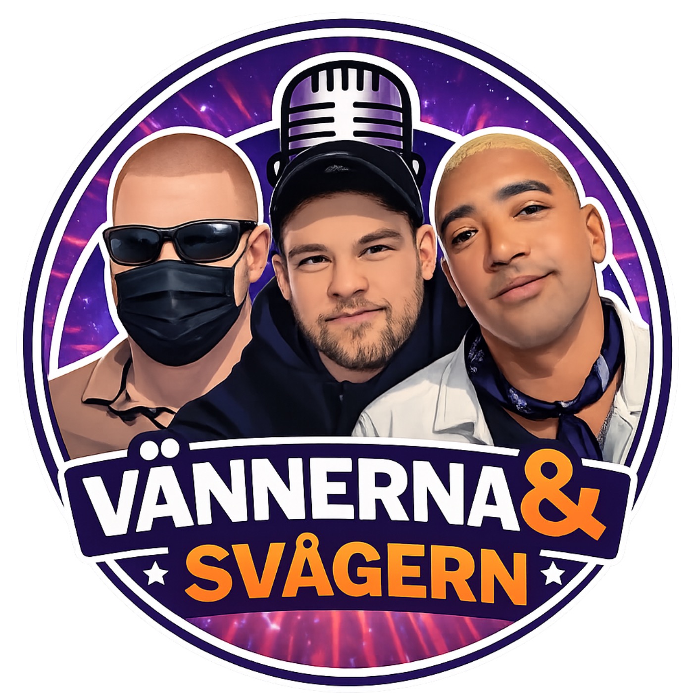 Vännerna och Svågern podcast artwork
