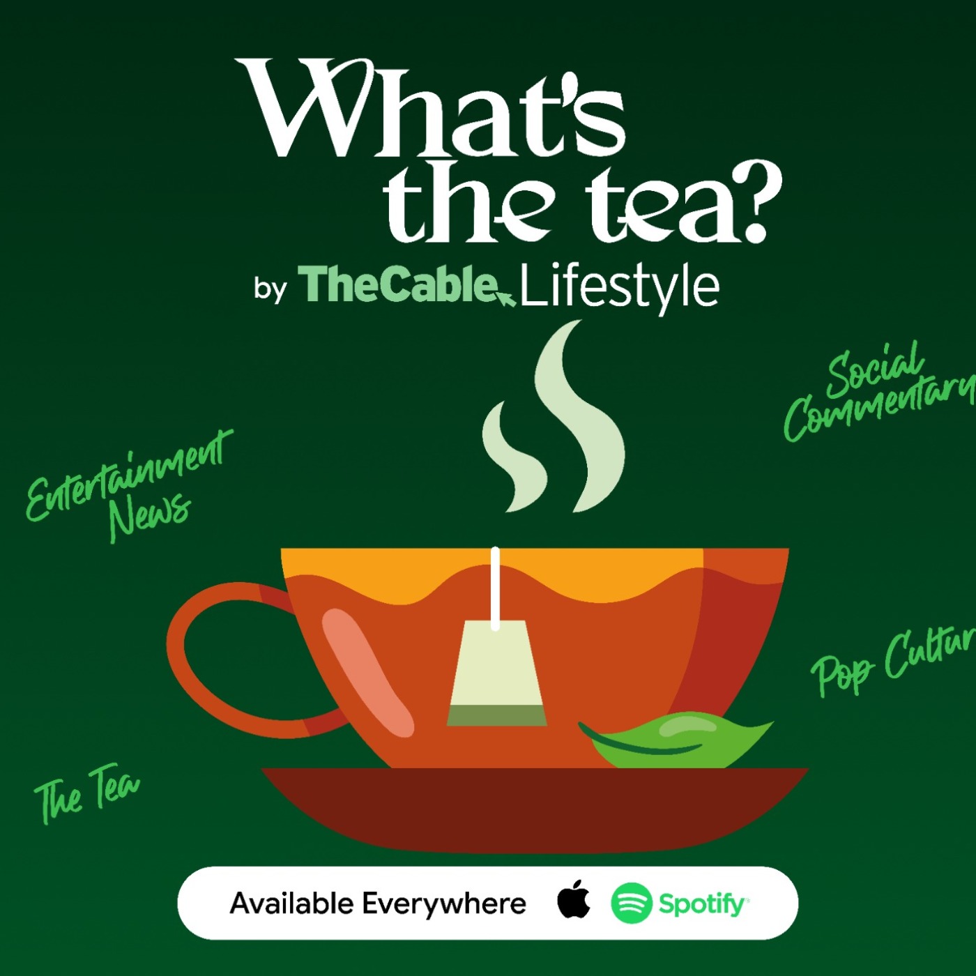 What's the tea? Episode 5 episode artwork