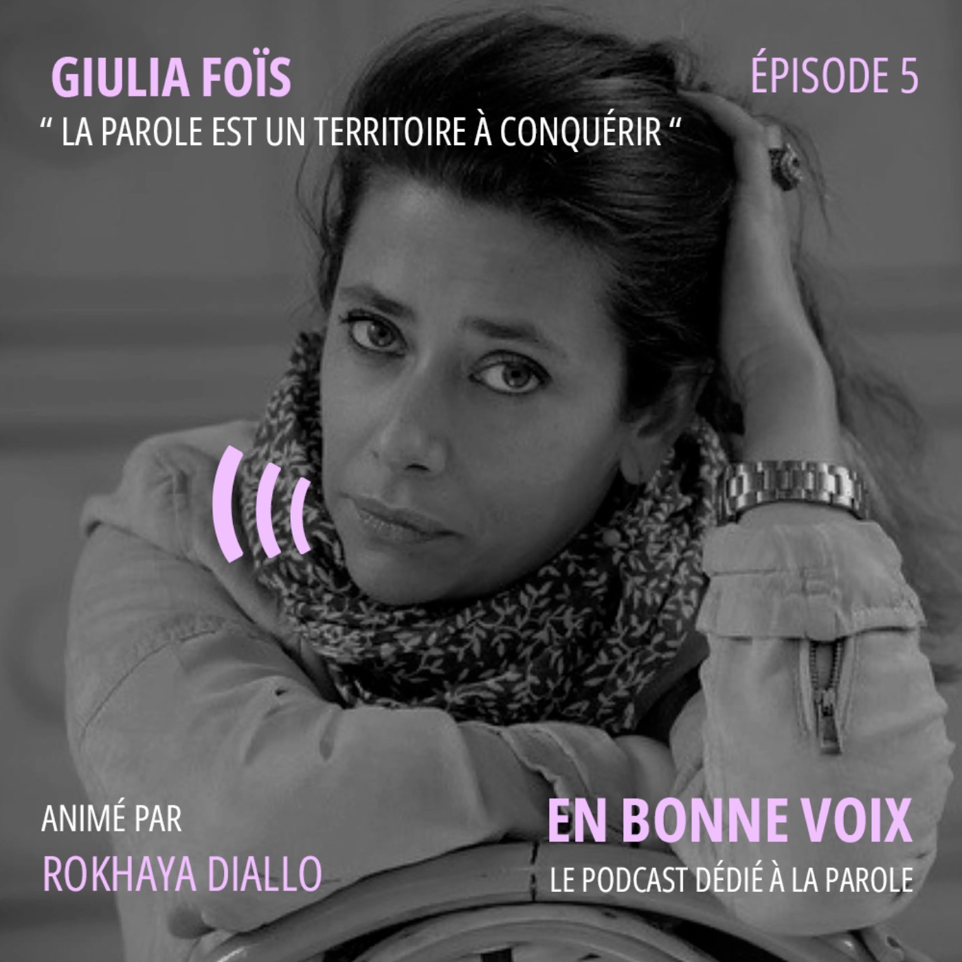 Giulia Foïs: « La parole est un territoire à conquérir »