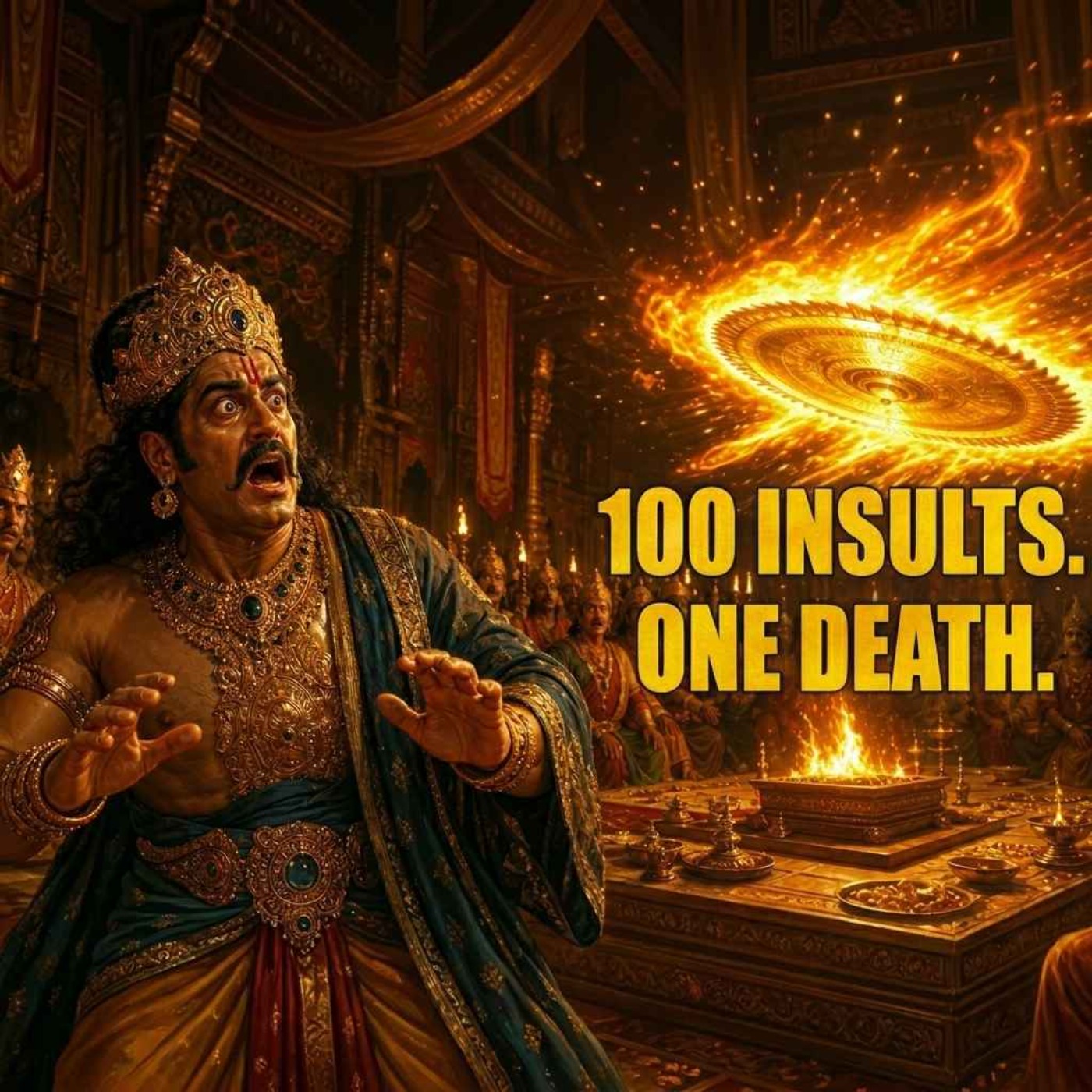 Why Did Krishna Wait for the 100th Insult? | The Vow He Made to a Mother