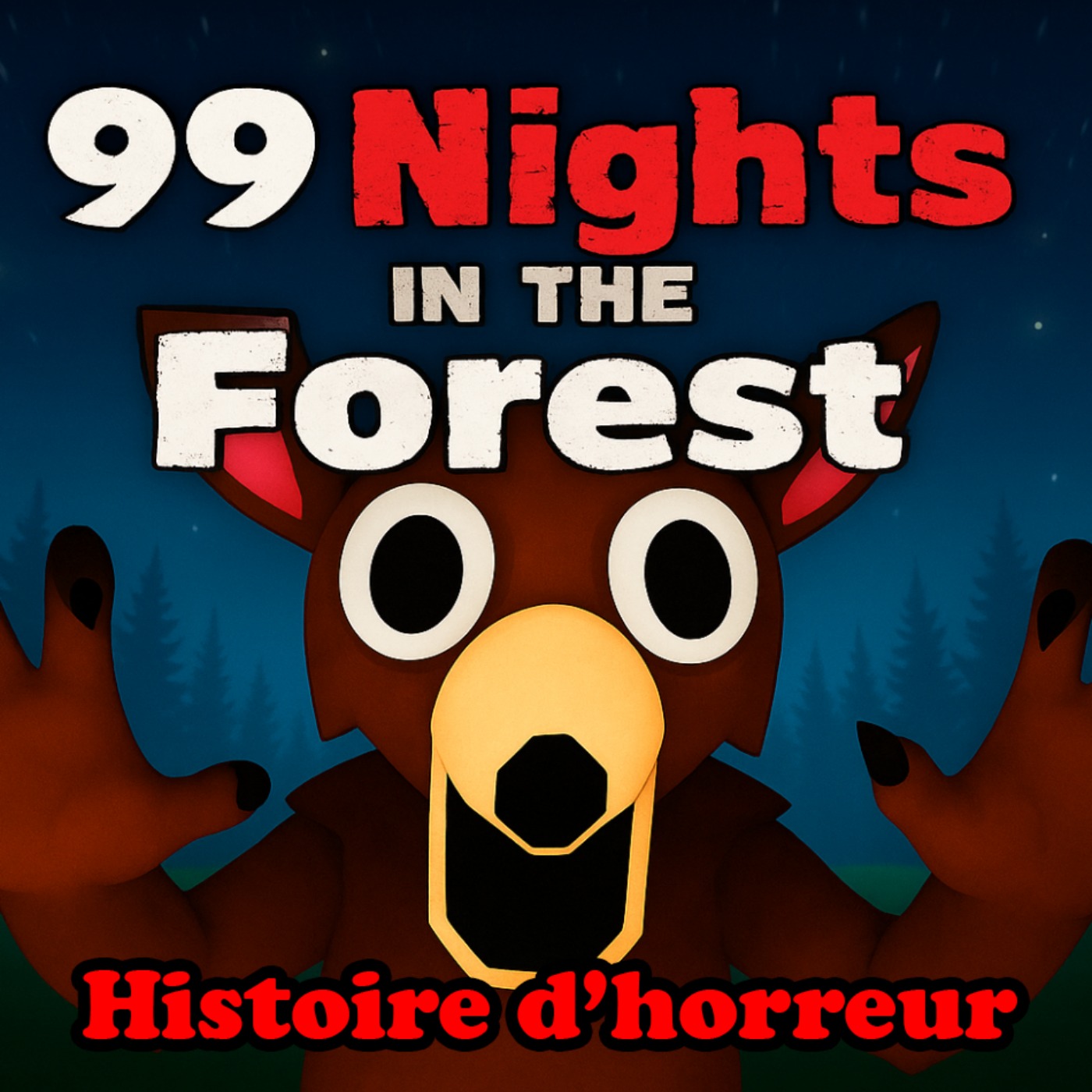 99 Nights in the Forest Histoire d'Horreur Roblox: La Cinquième Affiche