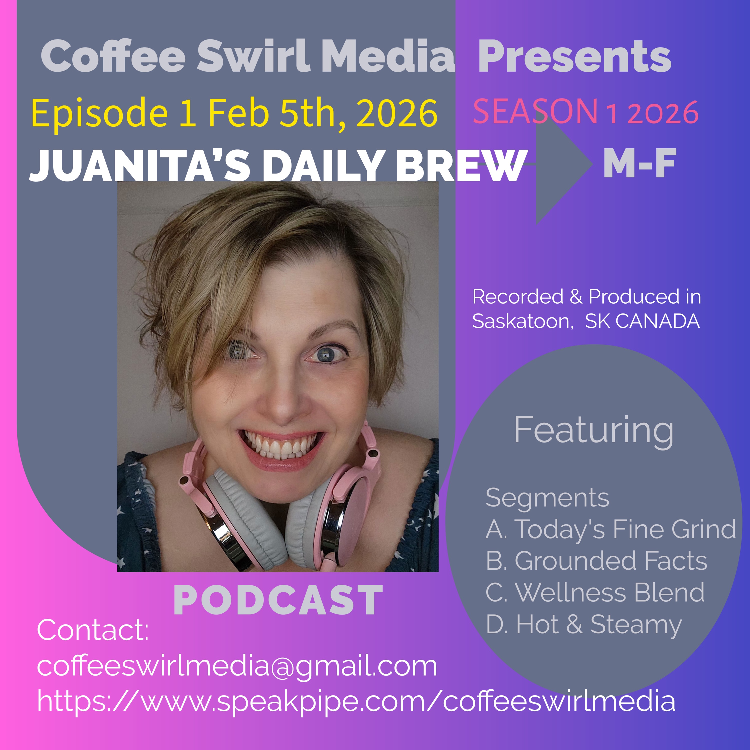 Juanita's Daily Brew - Coffee Swirl Media episode artwork