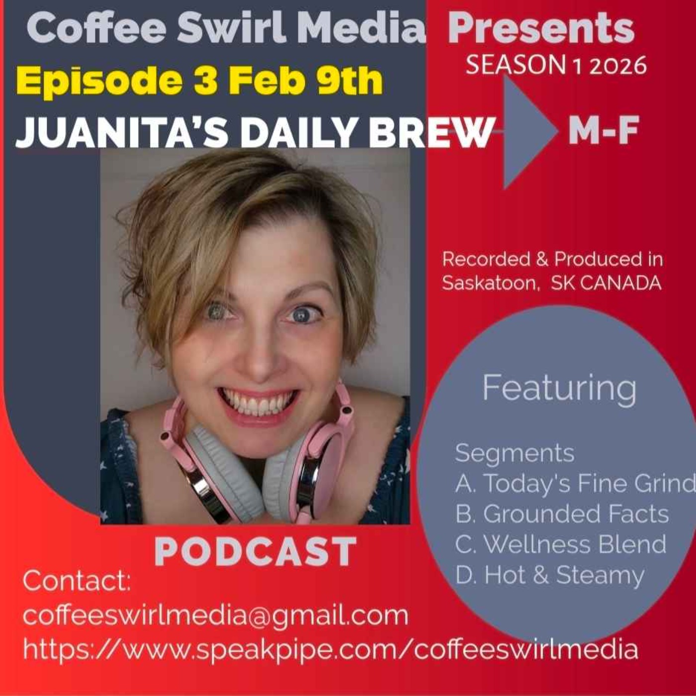 Juanita's Daily Brew Feb 9th, 2026 episode artwork