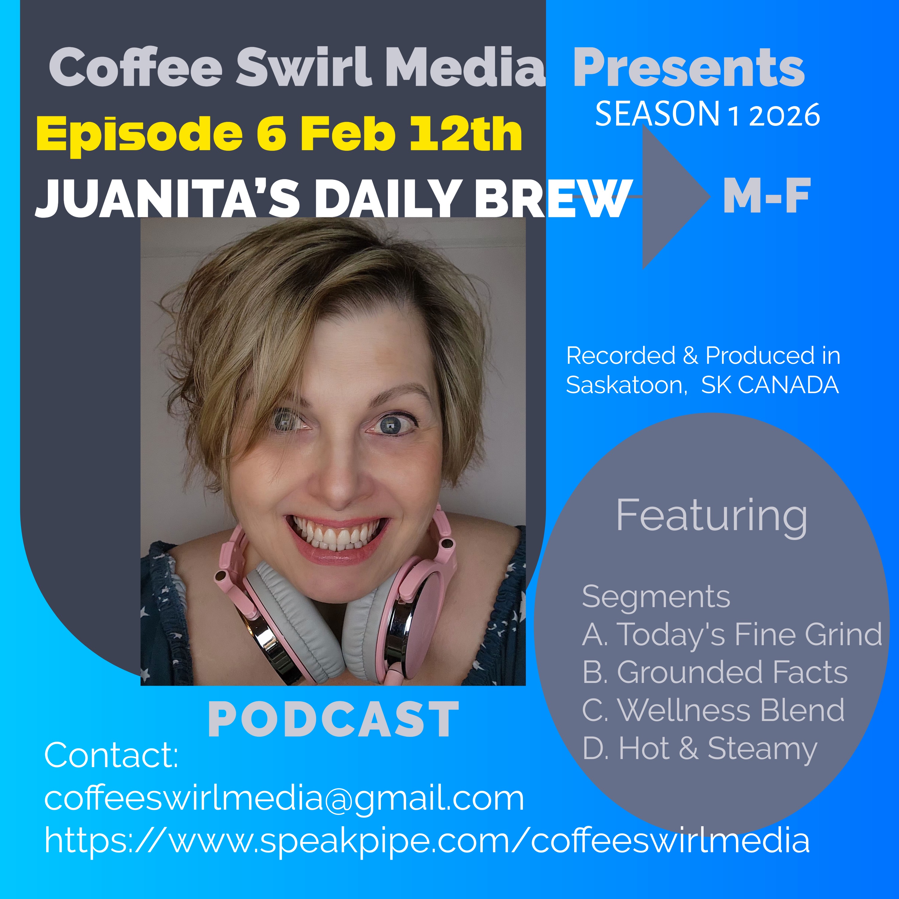 Juanita's Daily Brew Feb 12, 2026 S1 E6 episode artwork