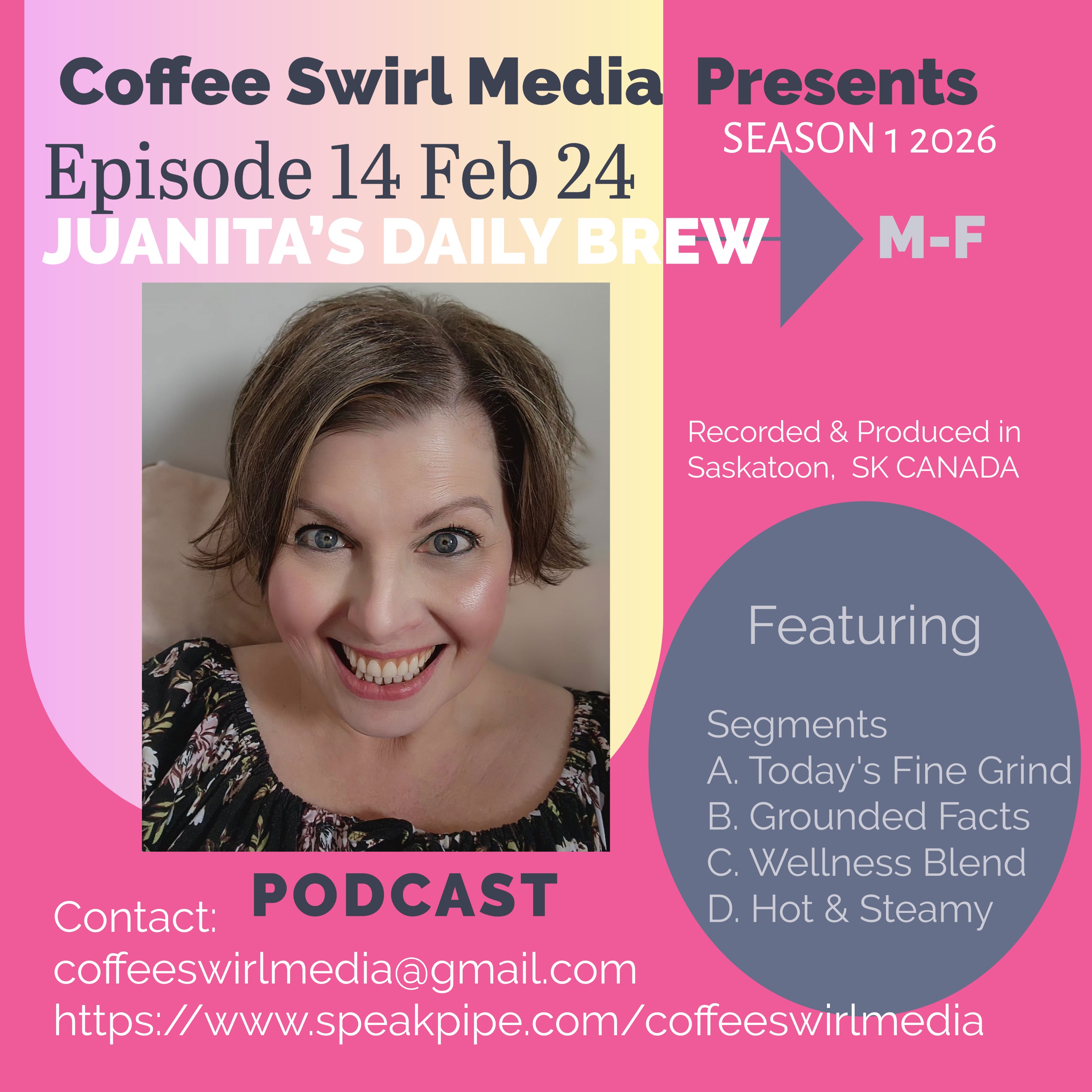 Juanita's Daily Brew: Feb 24 2026 S1 Episode 14 episode artwork