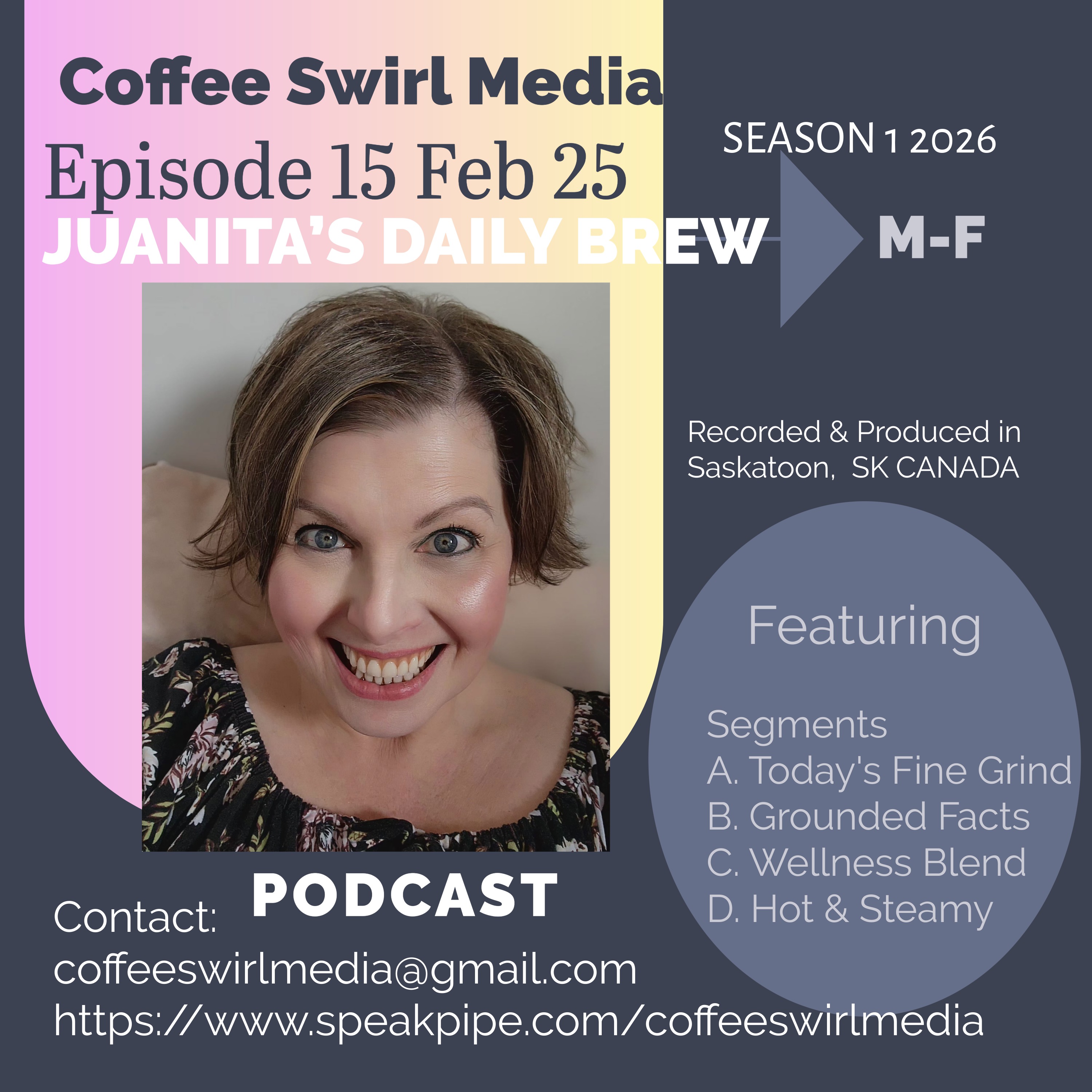 Juanita's Daily Brew: Feb 25 2026 S 1 Episode 15 episode artwork