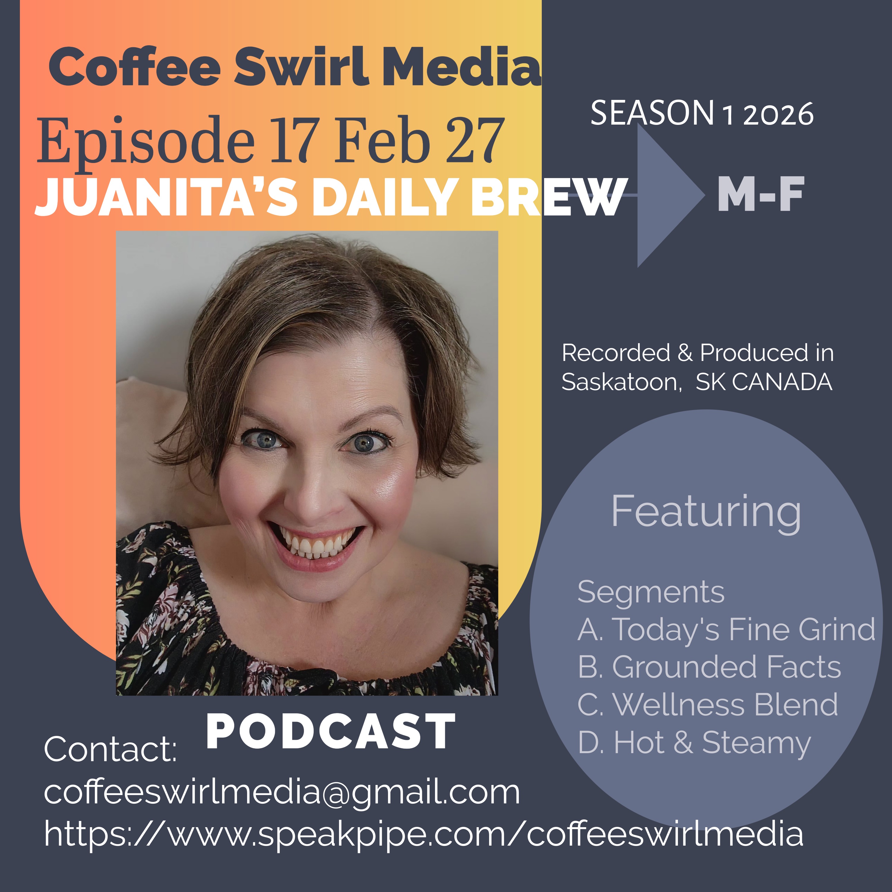 Juanita's Daily Brew Feb 27 2026 S1 Episode 17 episode artwork