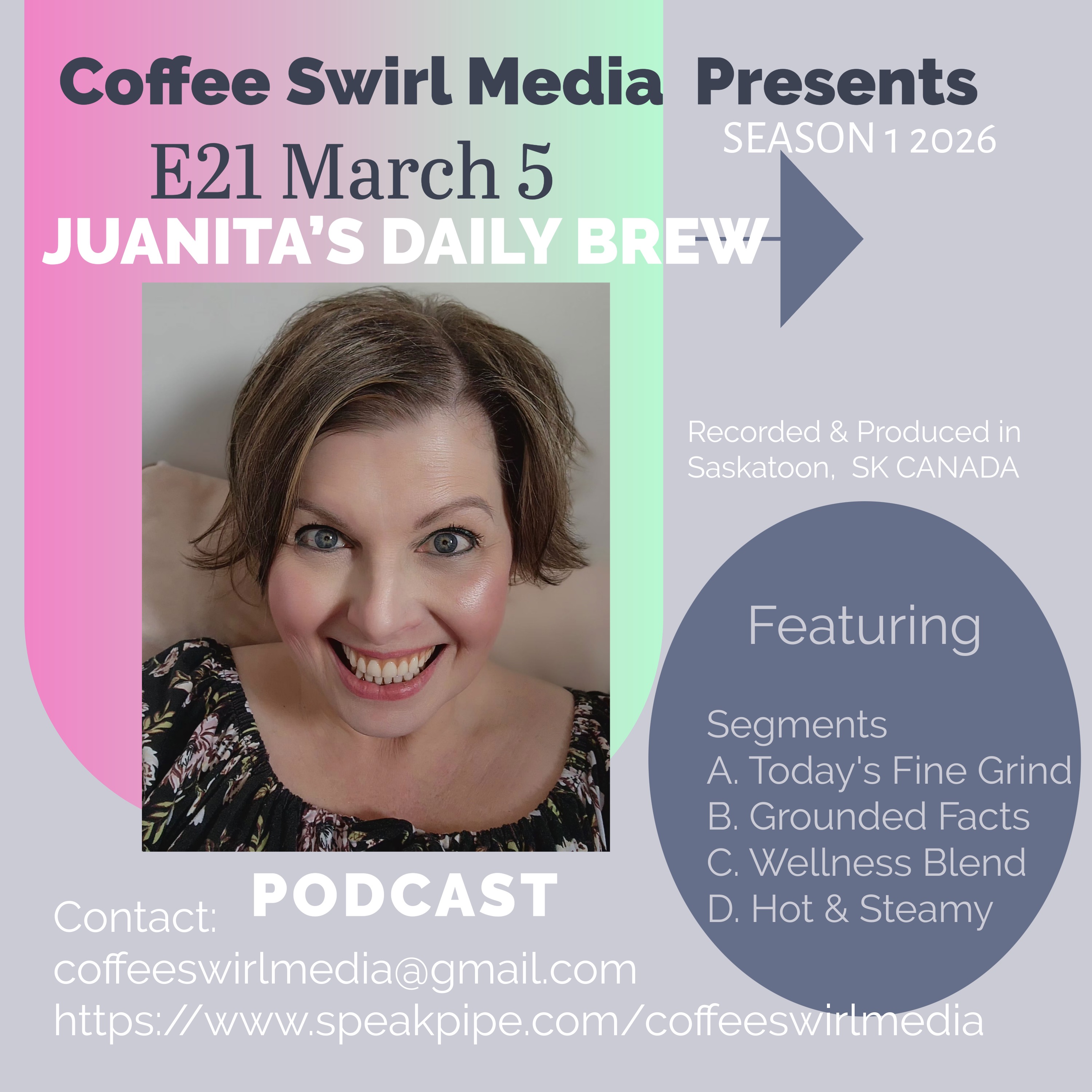 Juanita’s Daily Brew March 5, 2026 S1 E21 episode artwork
