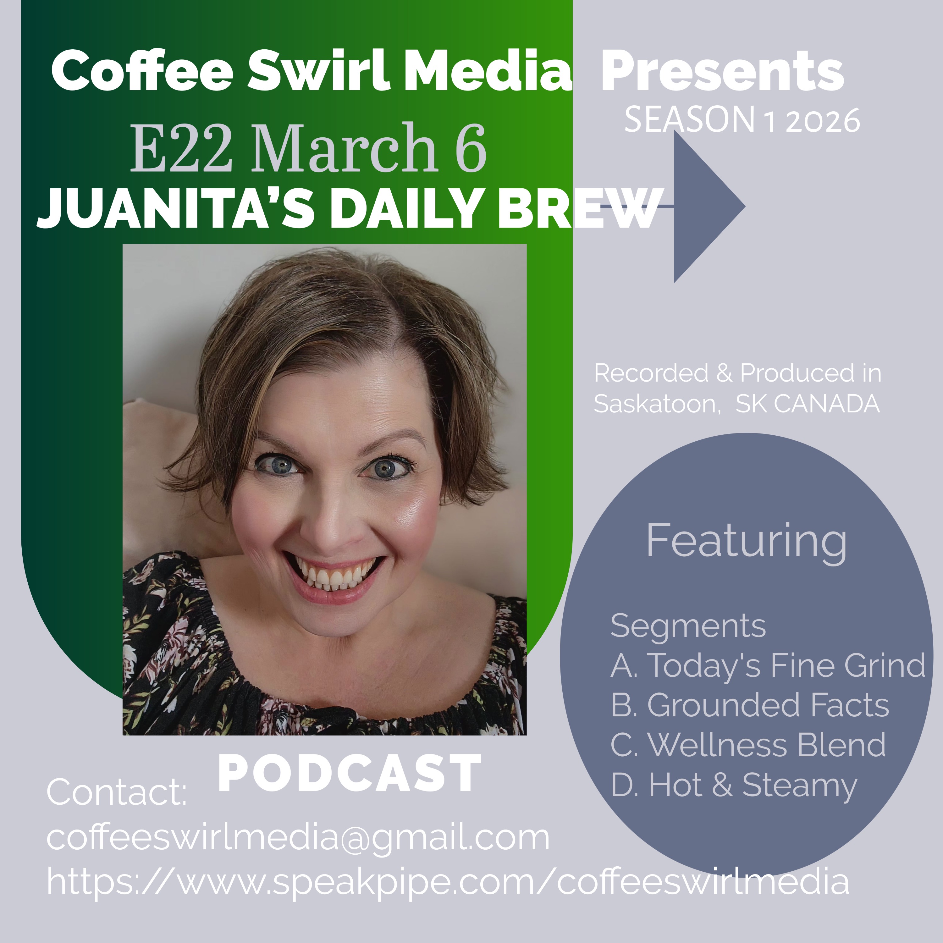 Juanita’s Daily Brew March 6, 2026 S1 E22 episode artwork
