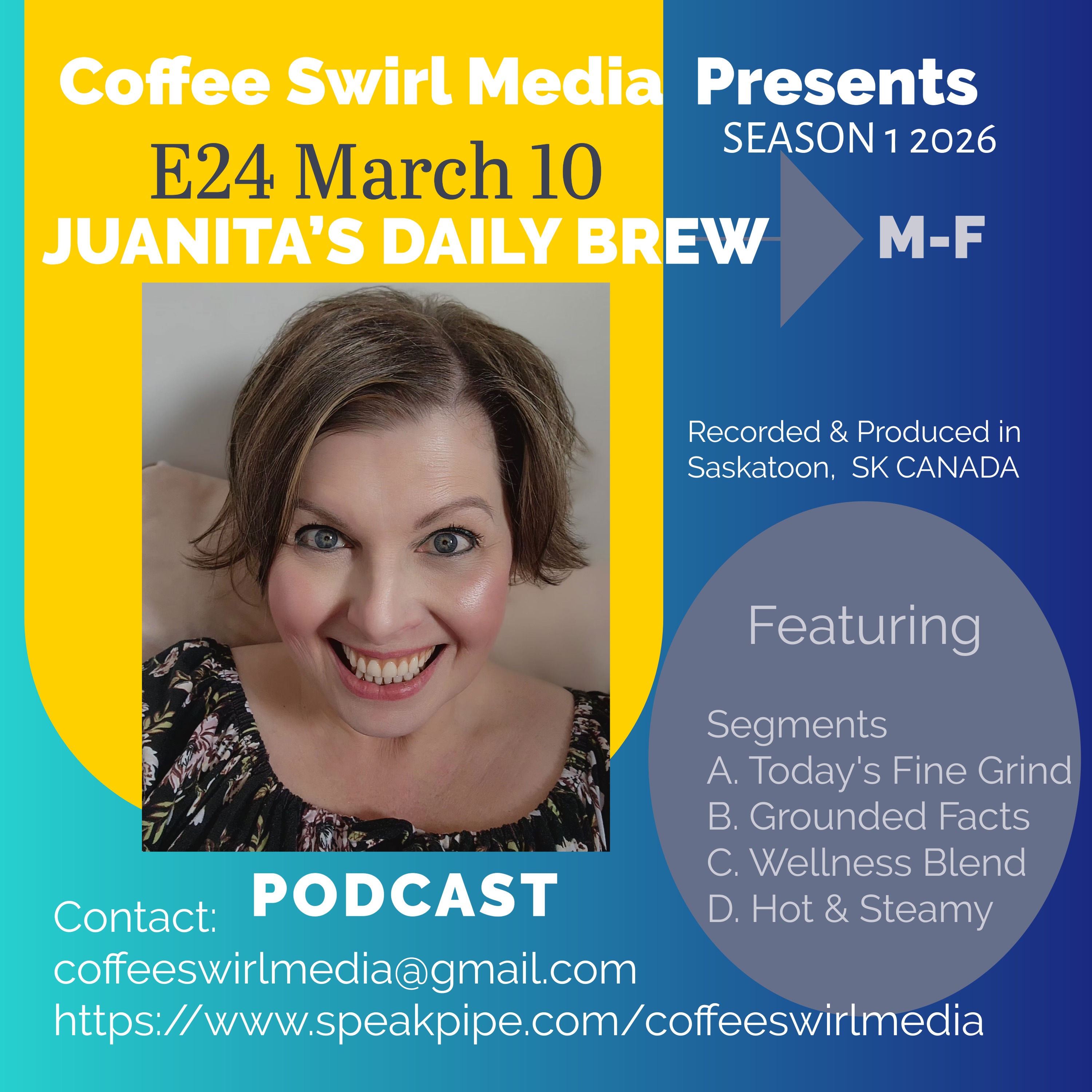 Juanita’s Daily Brew March 10, 2026 S1 E24 episode artwork