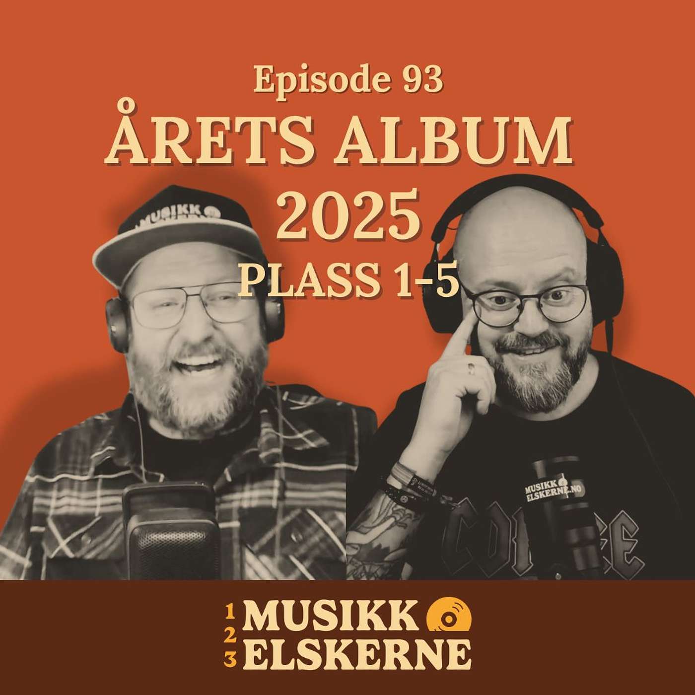 93 - Årets album 2025: Plass 1 til 5