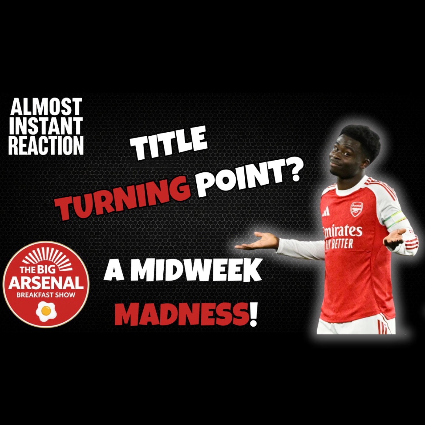 7 POINTS CLEAR! 🚀 | ALMOST INSTANT REACTION | Big Arsenal Breakfast Show episode artwork