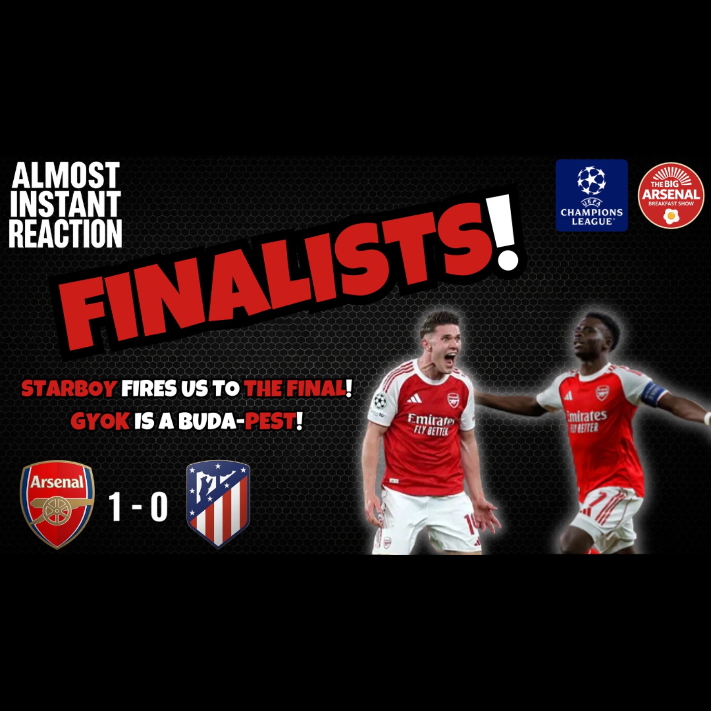FINALISTS - ARSENAL HEADING TO BUDAPEST! episode artwork