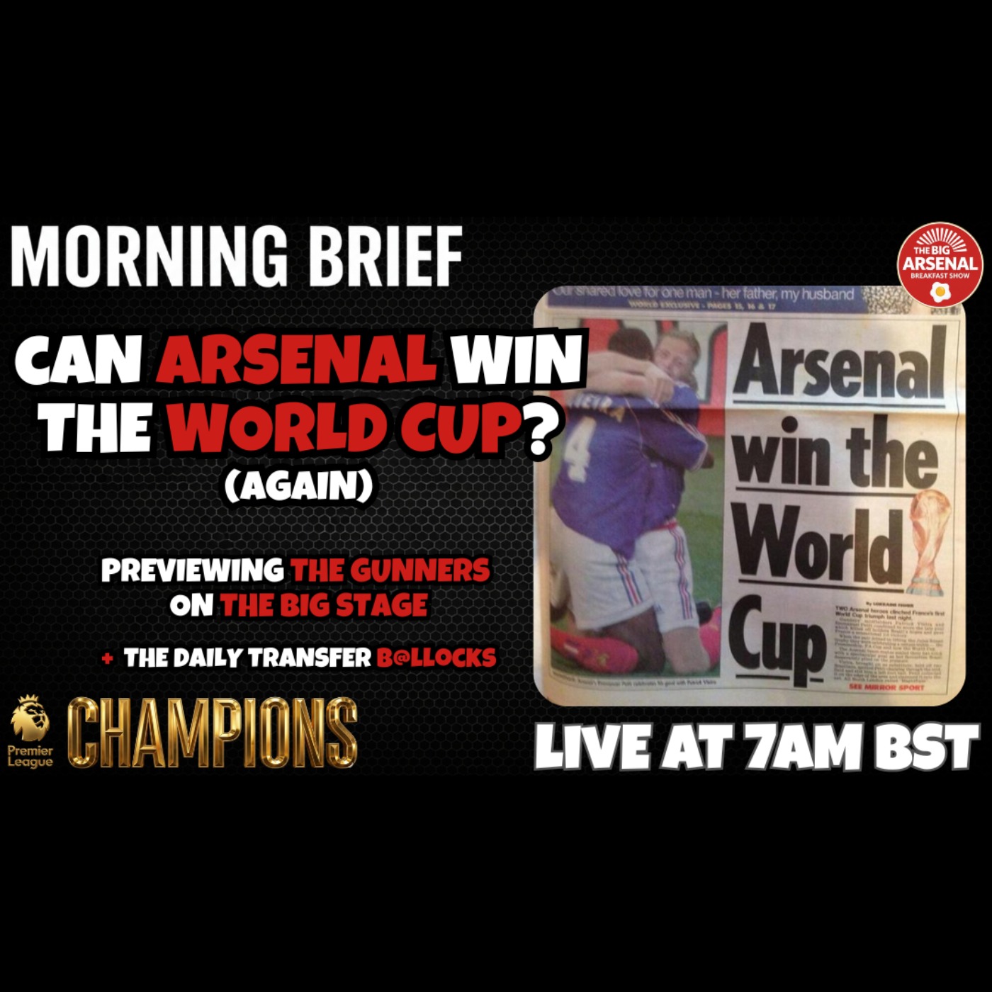 CAN ARSENAL WIN THE WORLD CUP (AGAIN)? — PREVIEWING OUR GUNNERS ON THE BIG STAGE 🚨🏆⚽ episode artwork