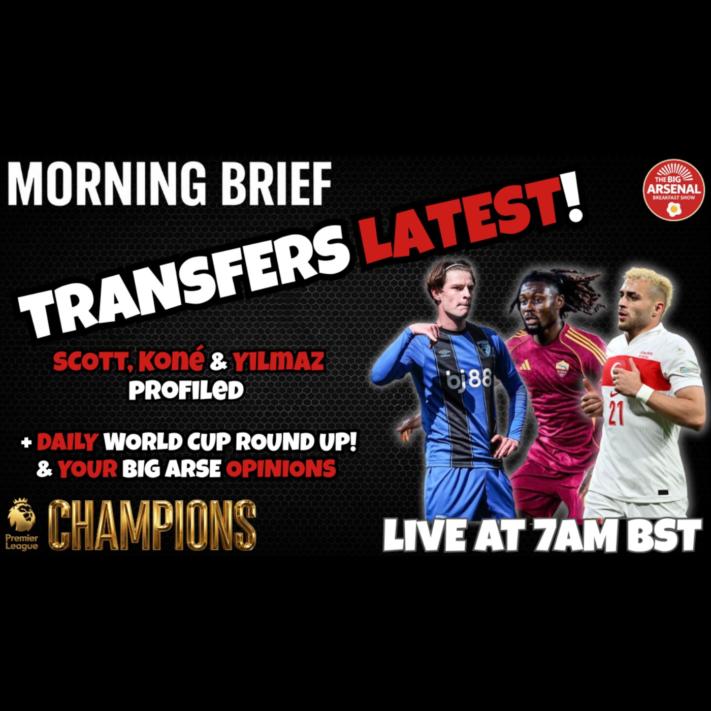 TRANSFERS LATEST - Scott, Kone & Yilmaz + World Cup Daily Round Up! 🚨🏆⚽ episode artwork