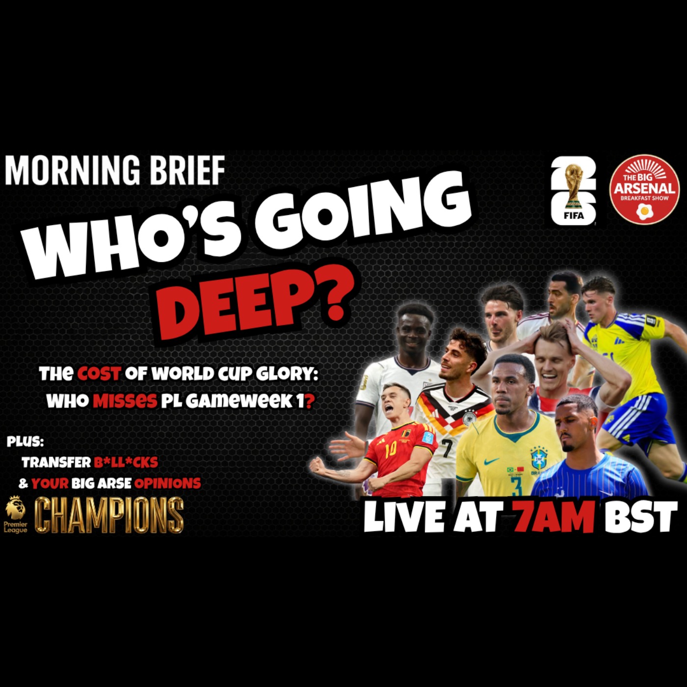 🚨 WHO'S GOING DEEP? 🏆👀 episode artwork