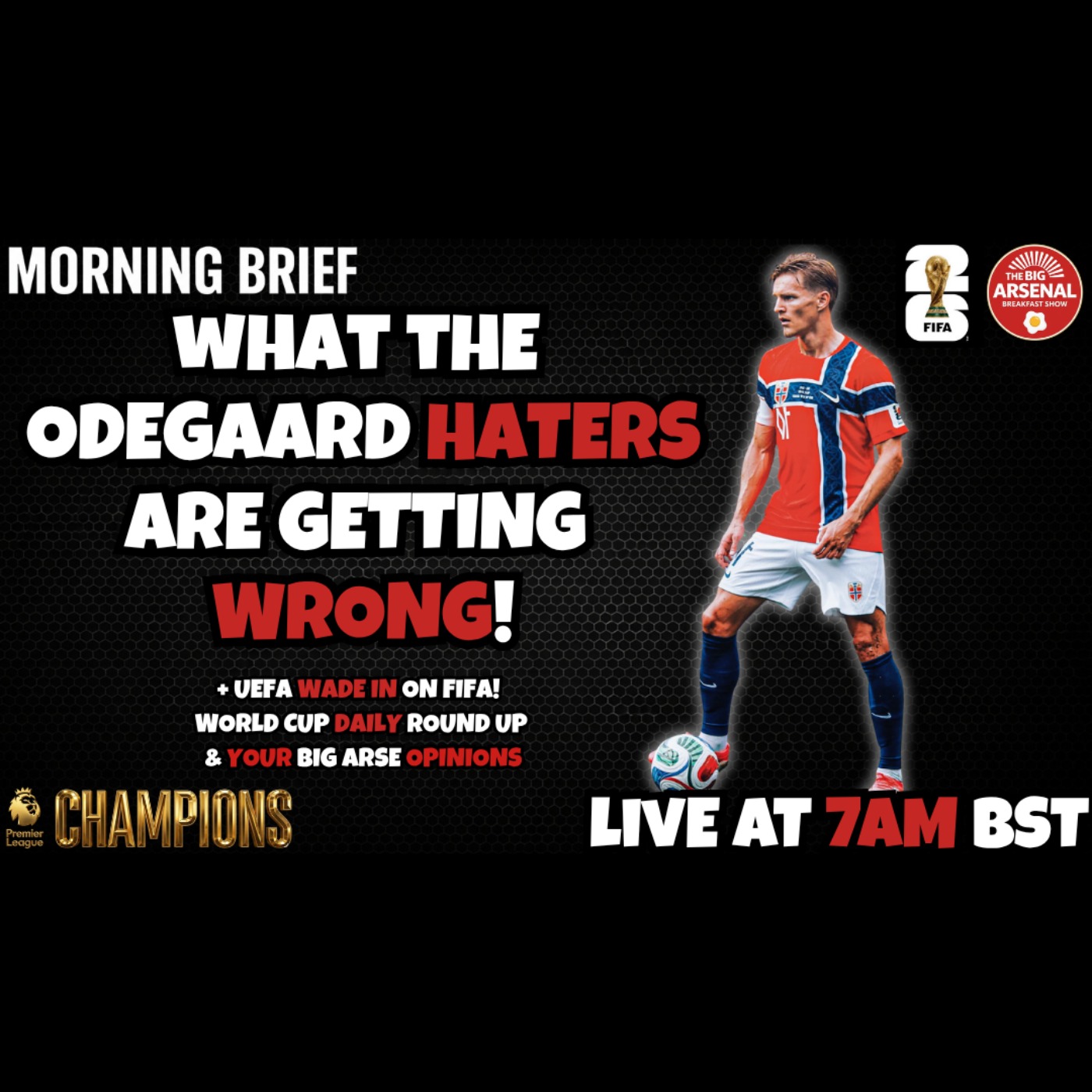 🎬 WHAT THE ODEGAARD HATERS ARE GETTING WRONG! 🎛️🧠 episode artwork