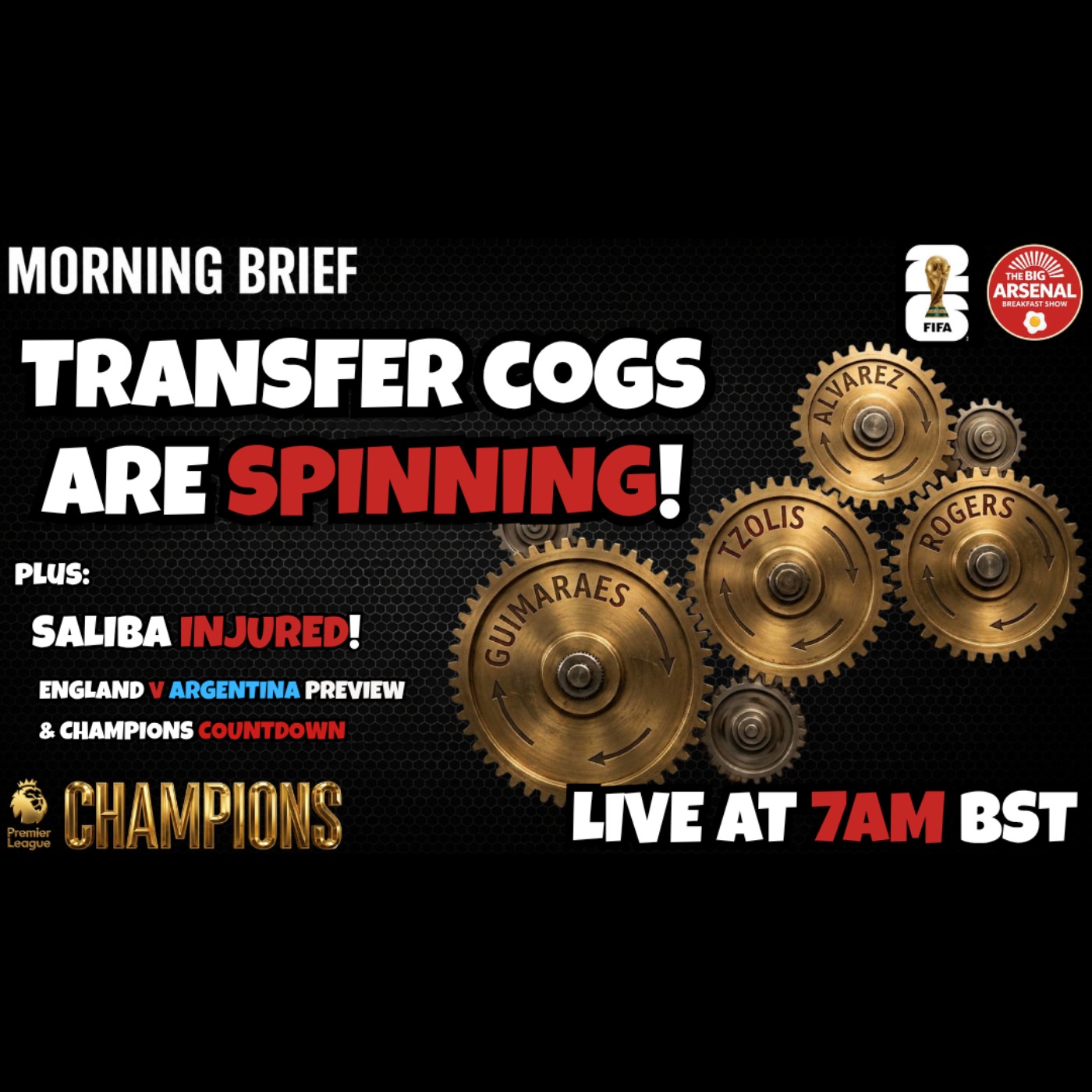 🎬 THE TRANSFER COGS ARE SPINNING! ⚙️💣 + SALIBA INJURED! episode artwork