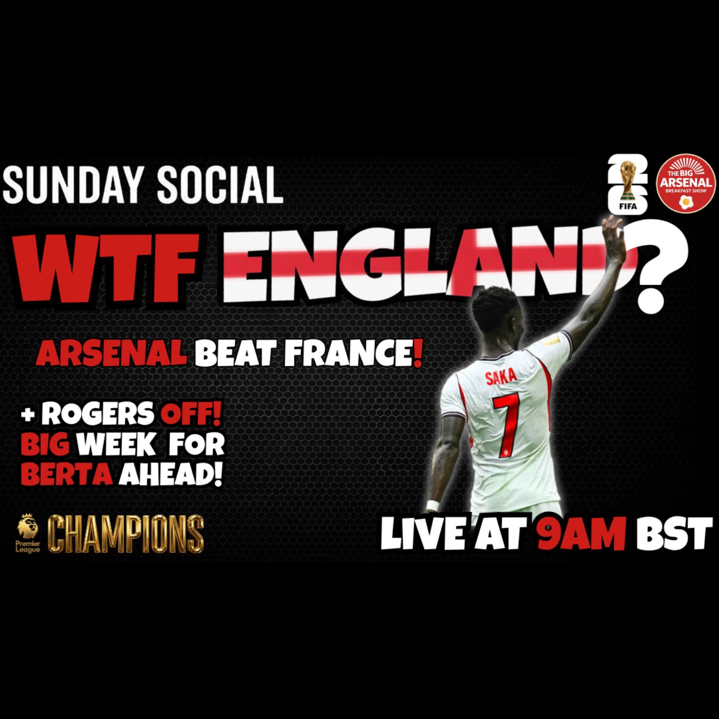ARSENAL BEAT FRANCE!  The 3rd Place Playoff Chaos & Arsenal Walk Away From Rogers Deal. episode artwork