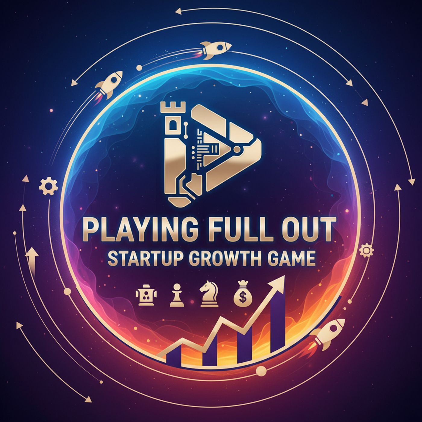 Playing Full Out Startup Growth Game cover art