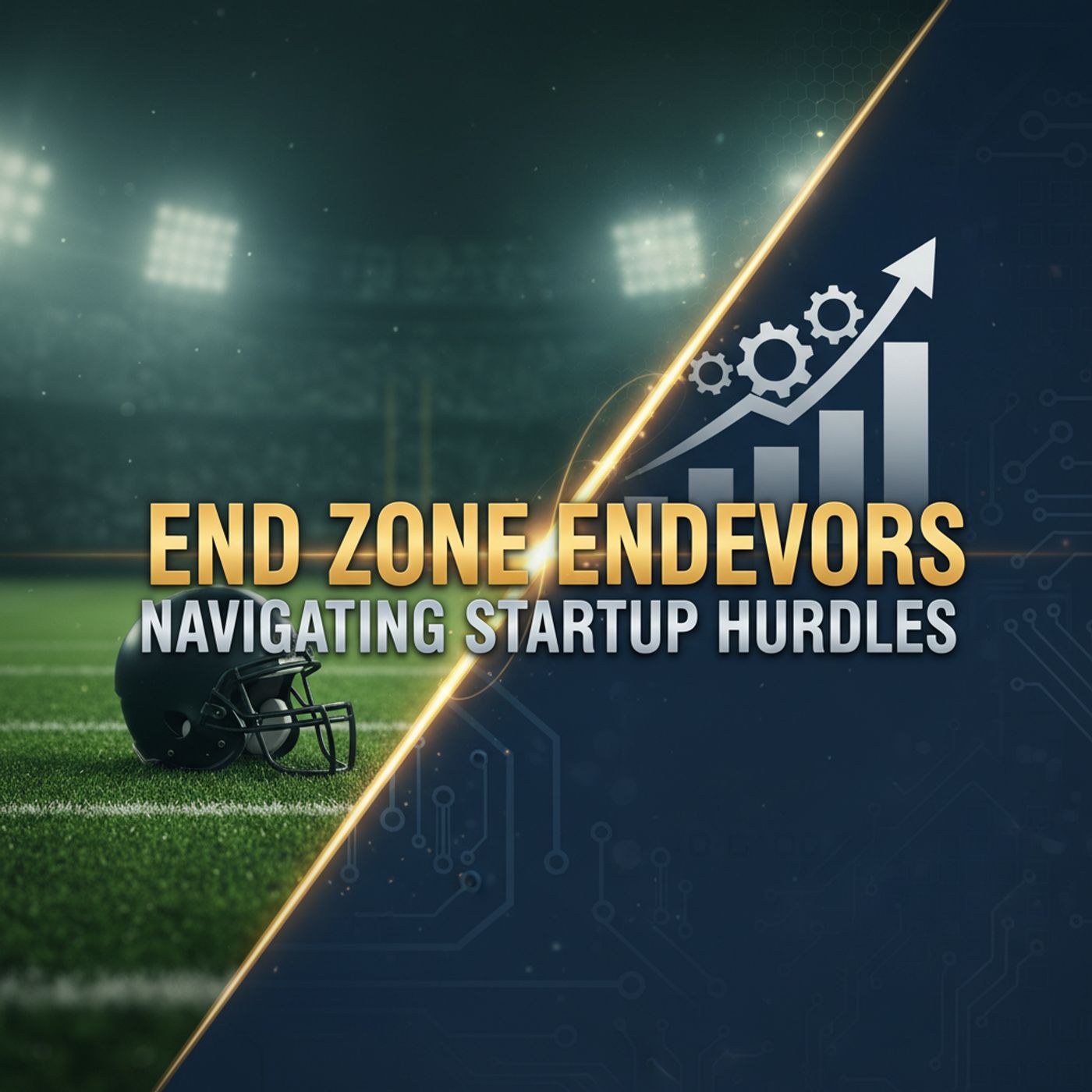 End Zone Endeavors Navigating Startup Hurdles cover art