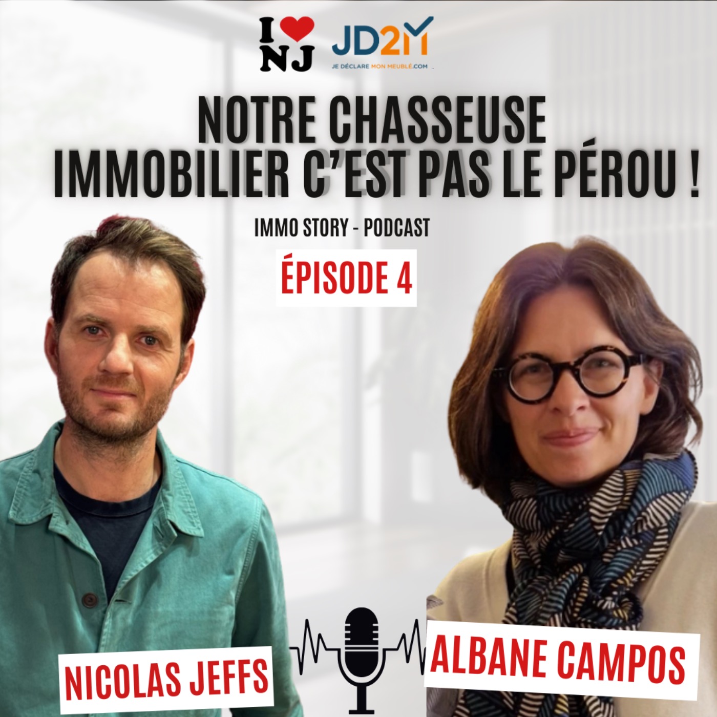 Épisode 4 - Notre chasseuse immobilier - c’est pas le Pérou         ! (Avec Albane Campos) episode artwork
