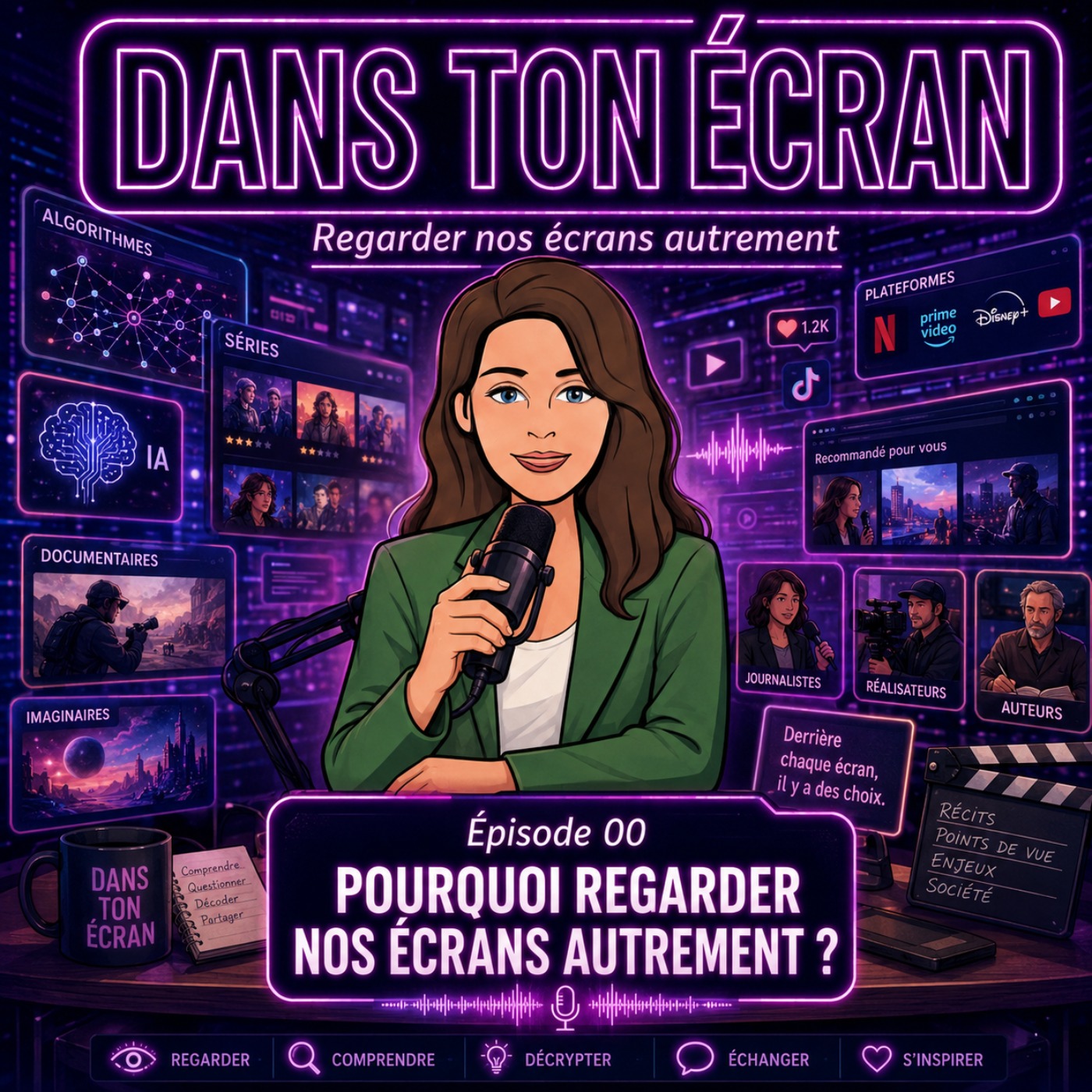 Épisode 00  : Dans ton écran, le podcast qui décrypte nos usages numériques episode artwork
