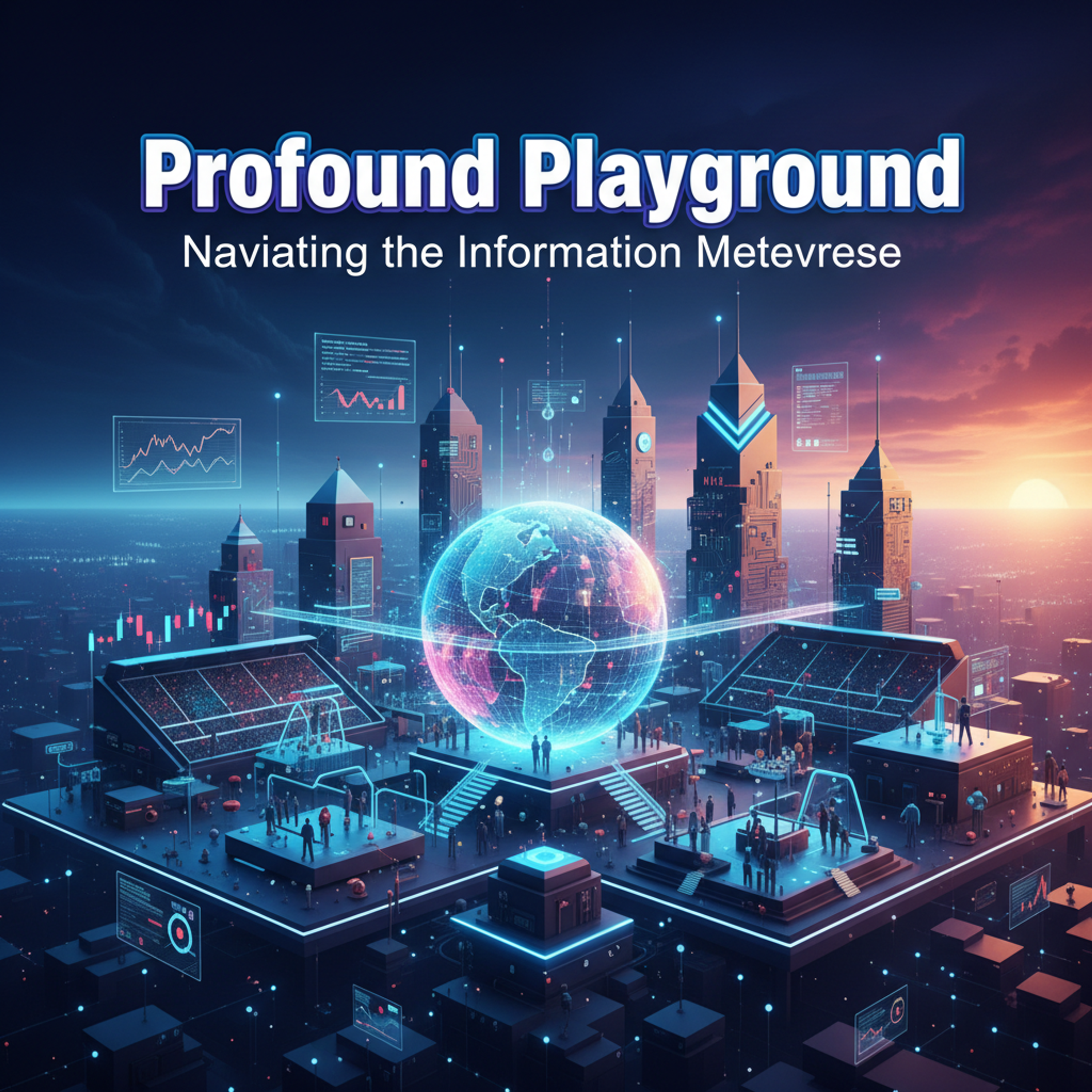 Profound Playground Navigating the Information Metaverse cover art