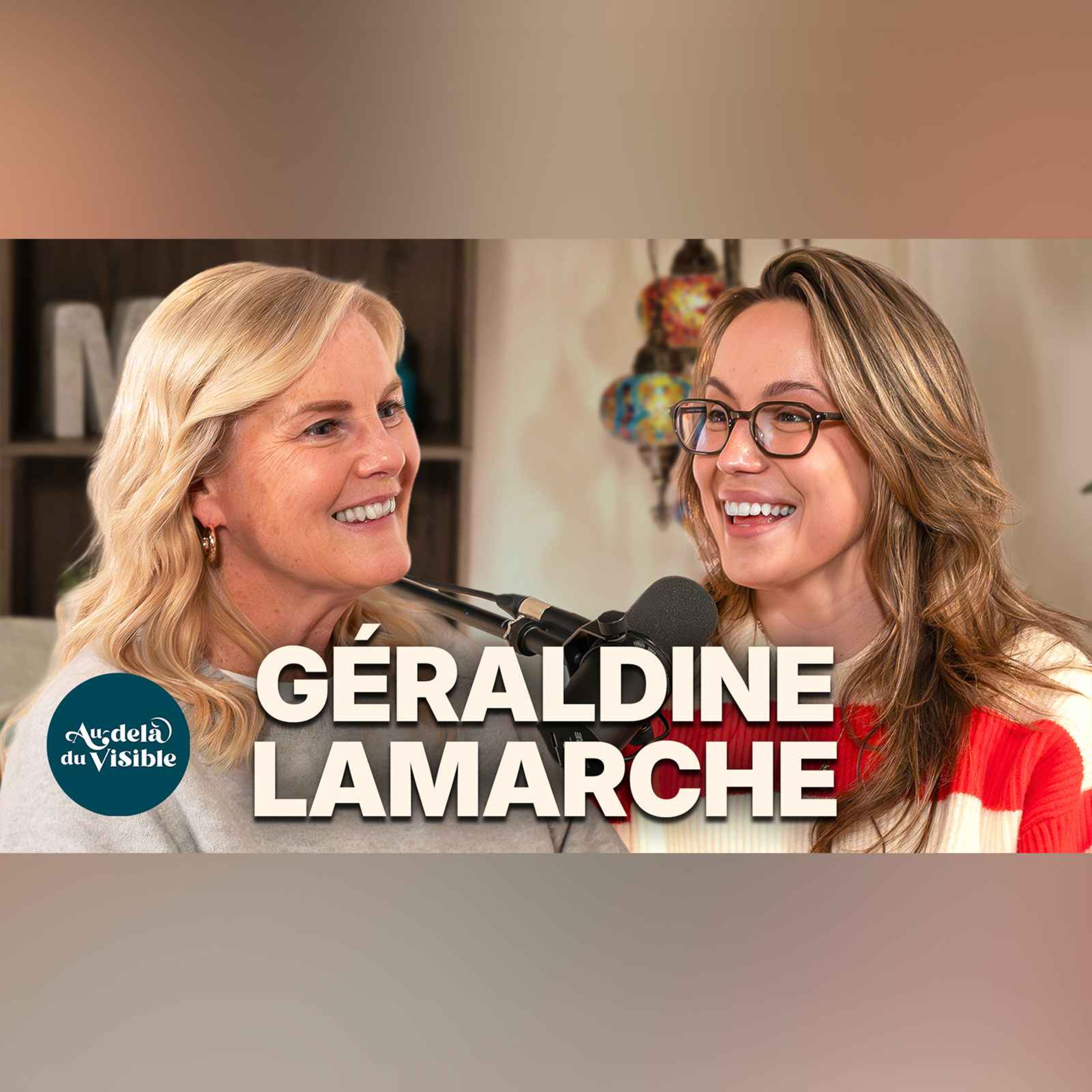 Géraldine Lamarche reçoit un message inattendu de l'au-delà et s’ouvre sur son intuition