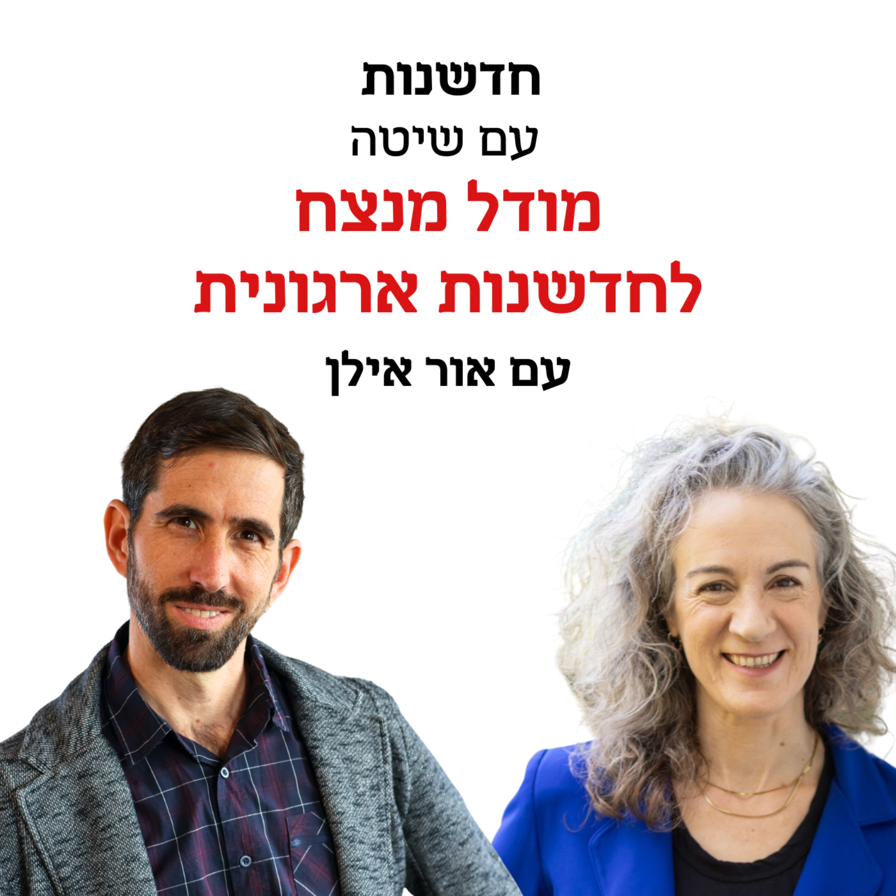 חדשנות עם שיטה – פרק 7 | מודל מנצח לחדשנות ארגונית שיחה עם רות פלמון ואור אילן episode artwork