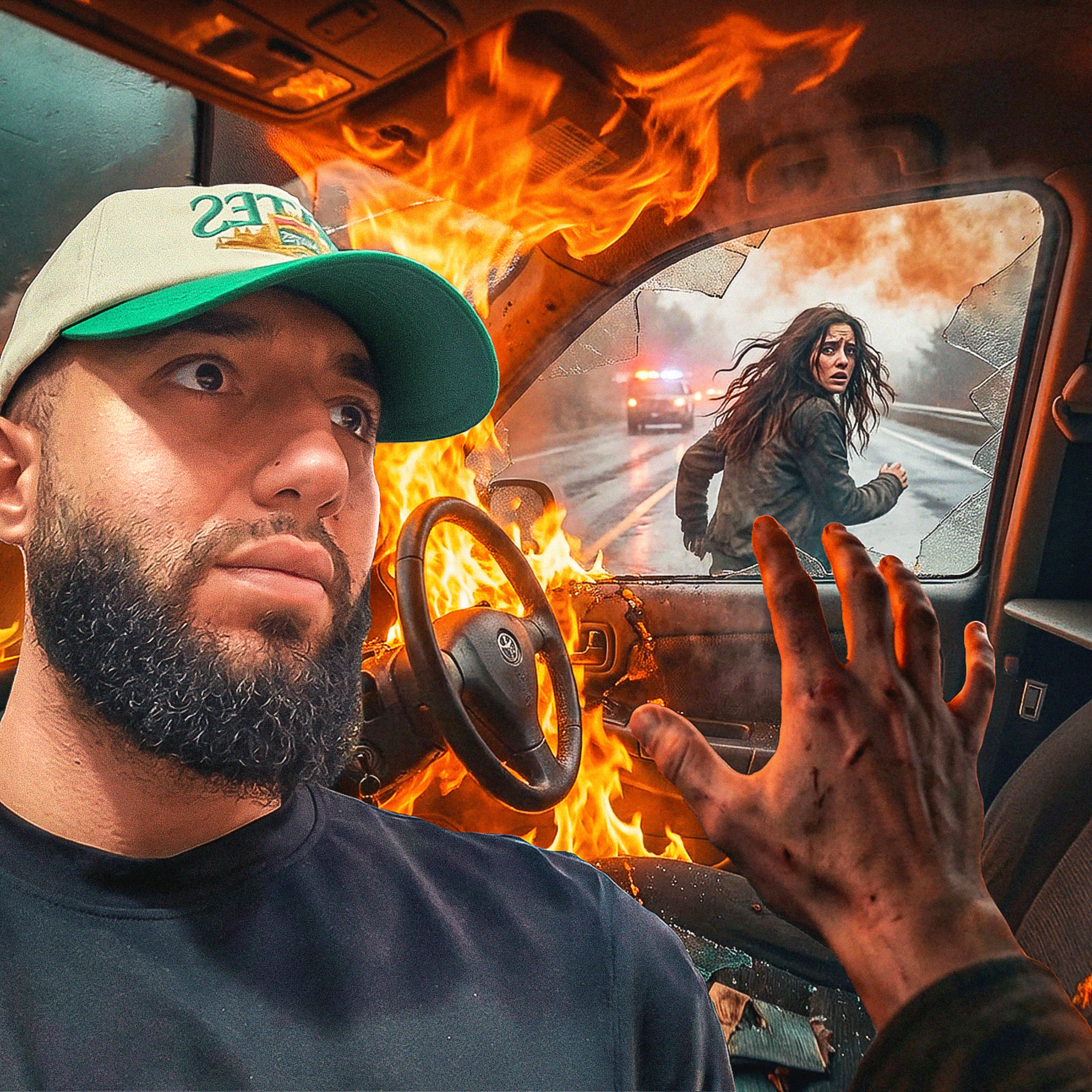 RebeuDeter - Abandonné dans une voiture en feu...