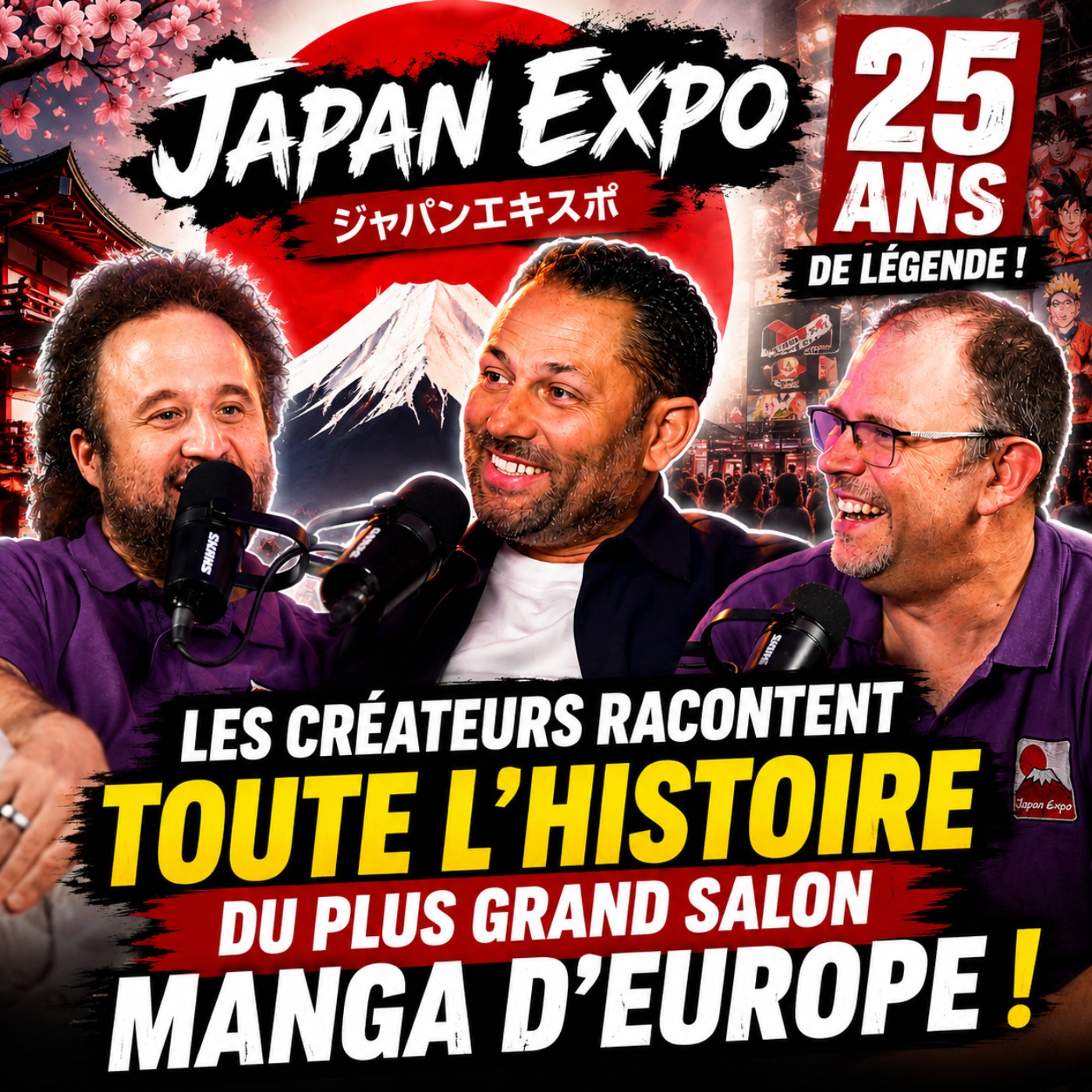 🎌 Les créateurs de Japan Expo racontent les 25 ans du plus grand salon manga d’Europe !