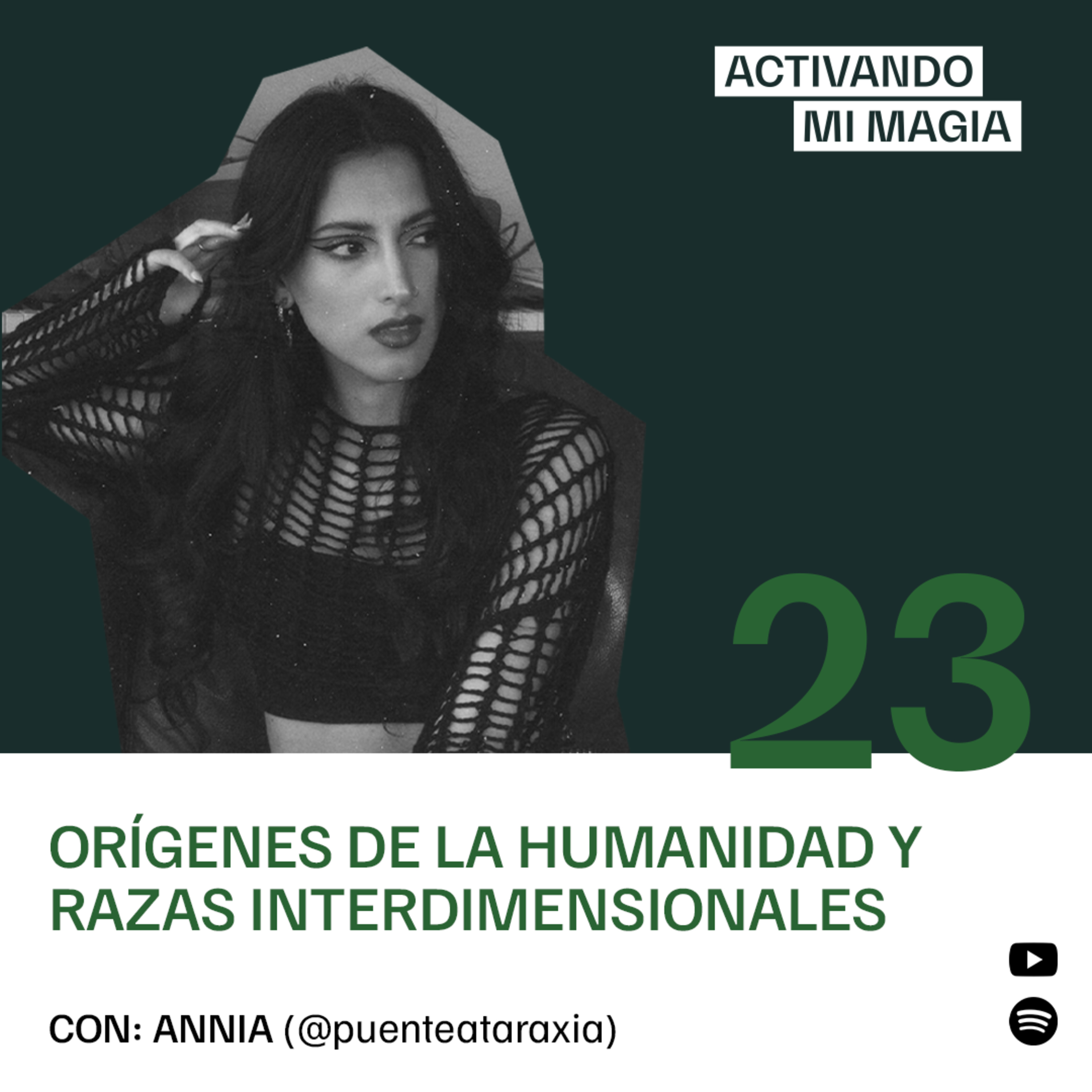 23. Orígenes de la humanidad y razas interdimensionales: pleyadianos, sirios, lemurianos, anunnakis, atlantes, reptilianos y egipcios con Annia (@puenteataraxia)