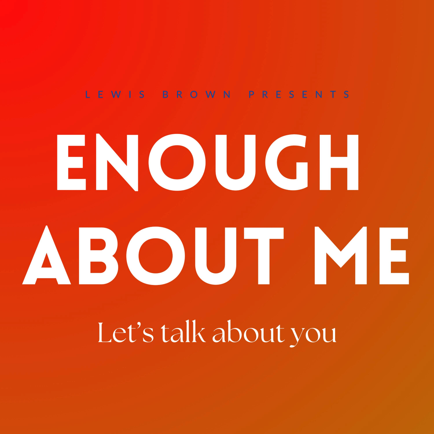 Enough About Me cover art