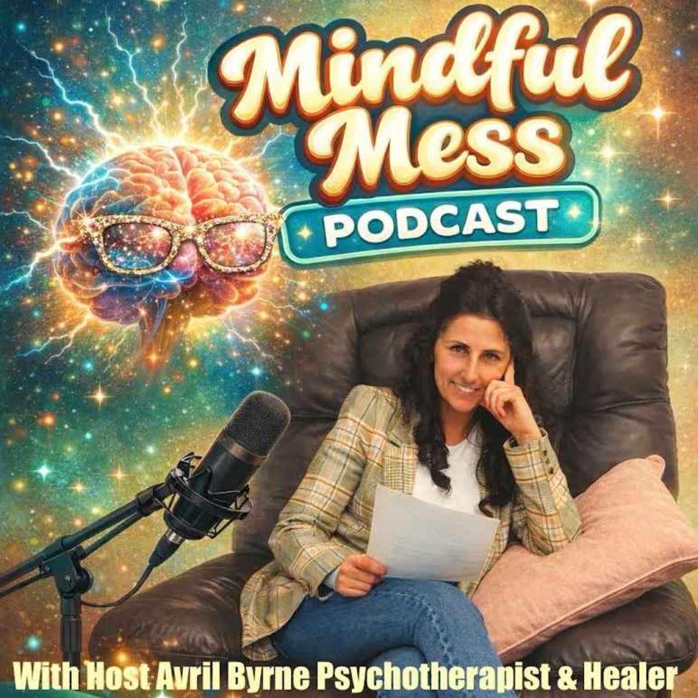 Avril Byrne's Mindful Mess Podcast. podcast artwork
