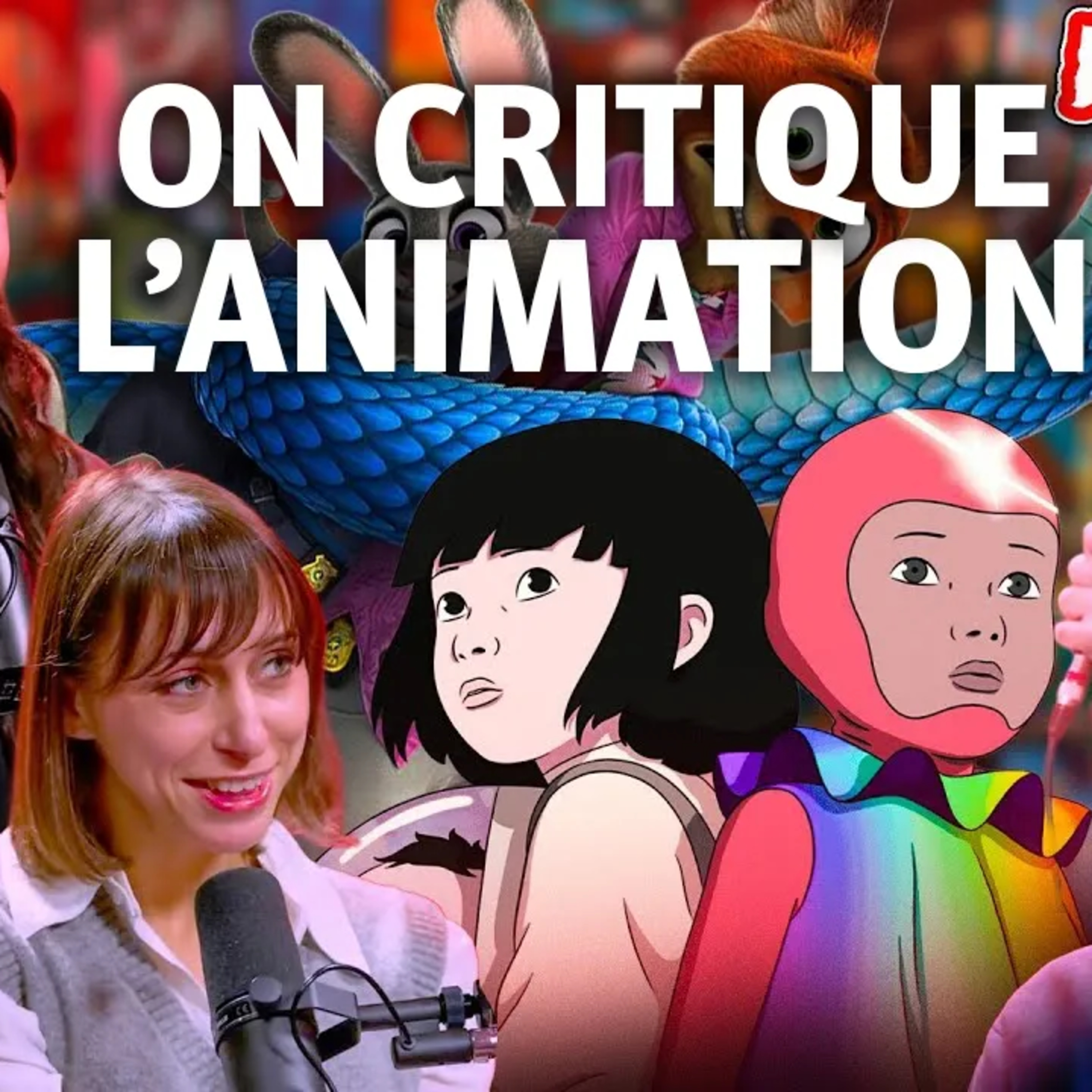 On critique les FILMS D'ANIMATION avec des PROFESSIONNELS ! episode artwork