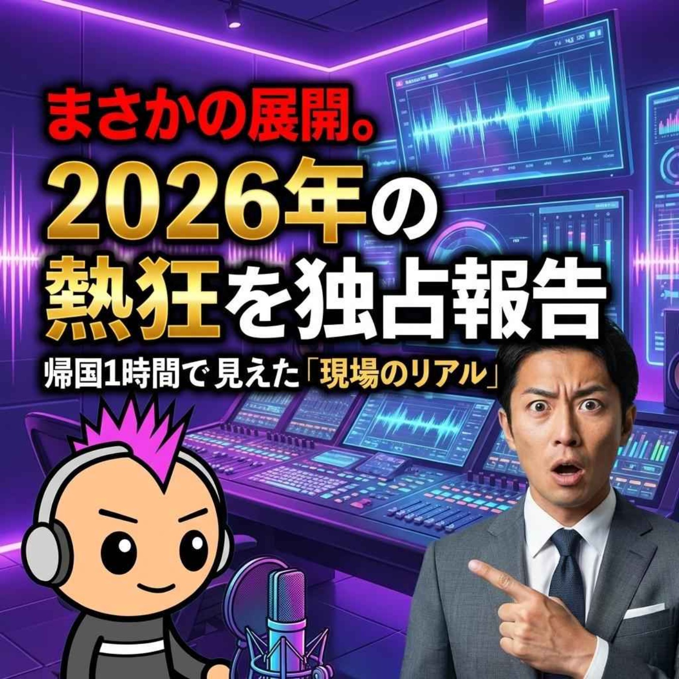 JAPAN PODCAST FES 2026！滞在1時間で感じた「音声の熱量」と現場の空気