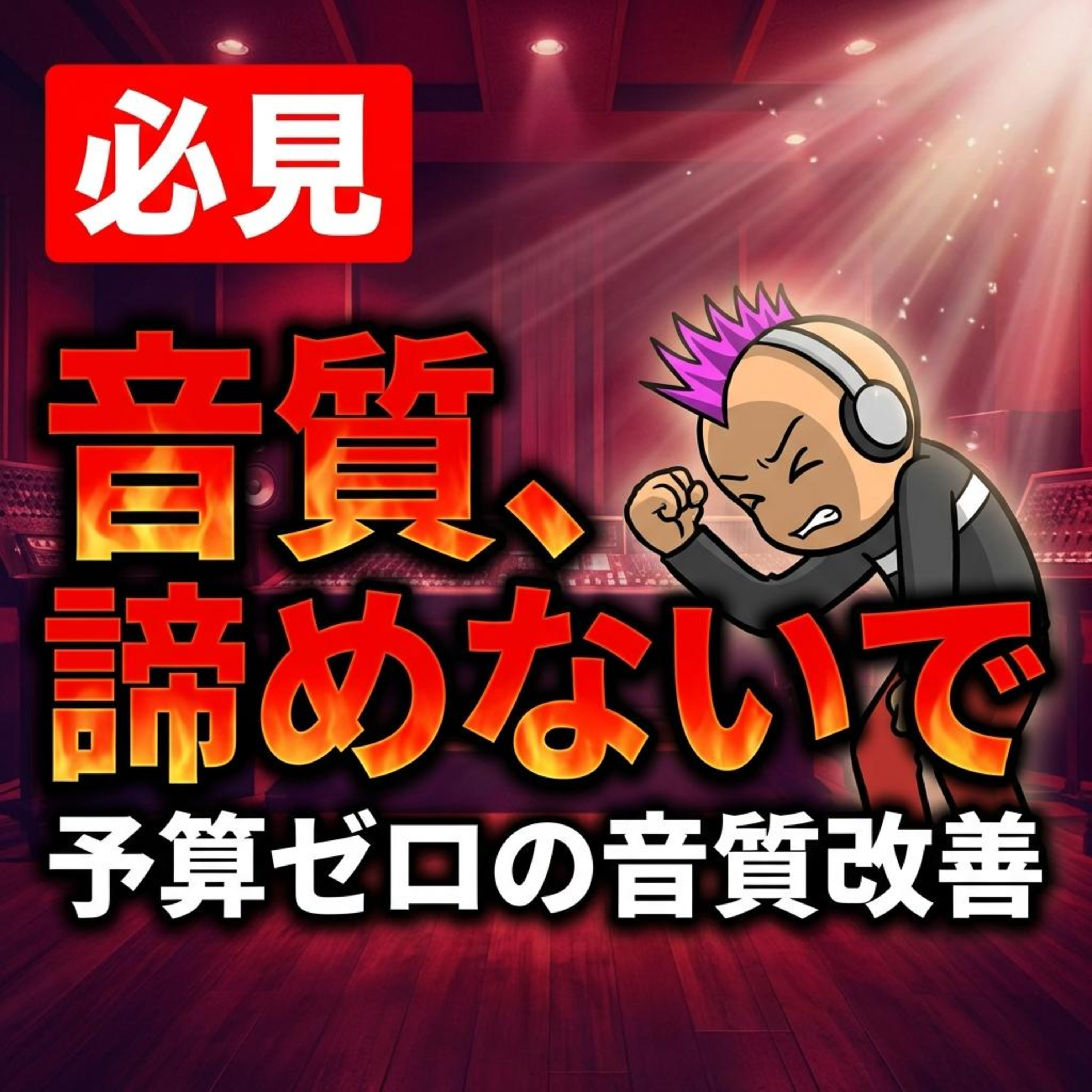 もう迷わない！ポッドキャストの音調整、ズバリ〇〇だけで完璧です