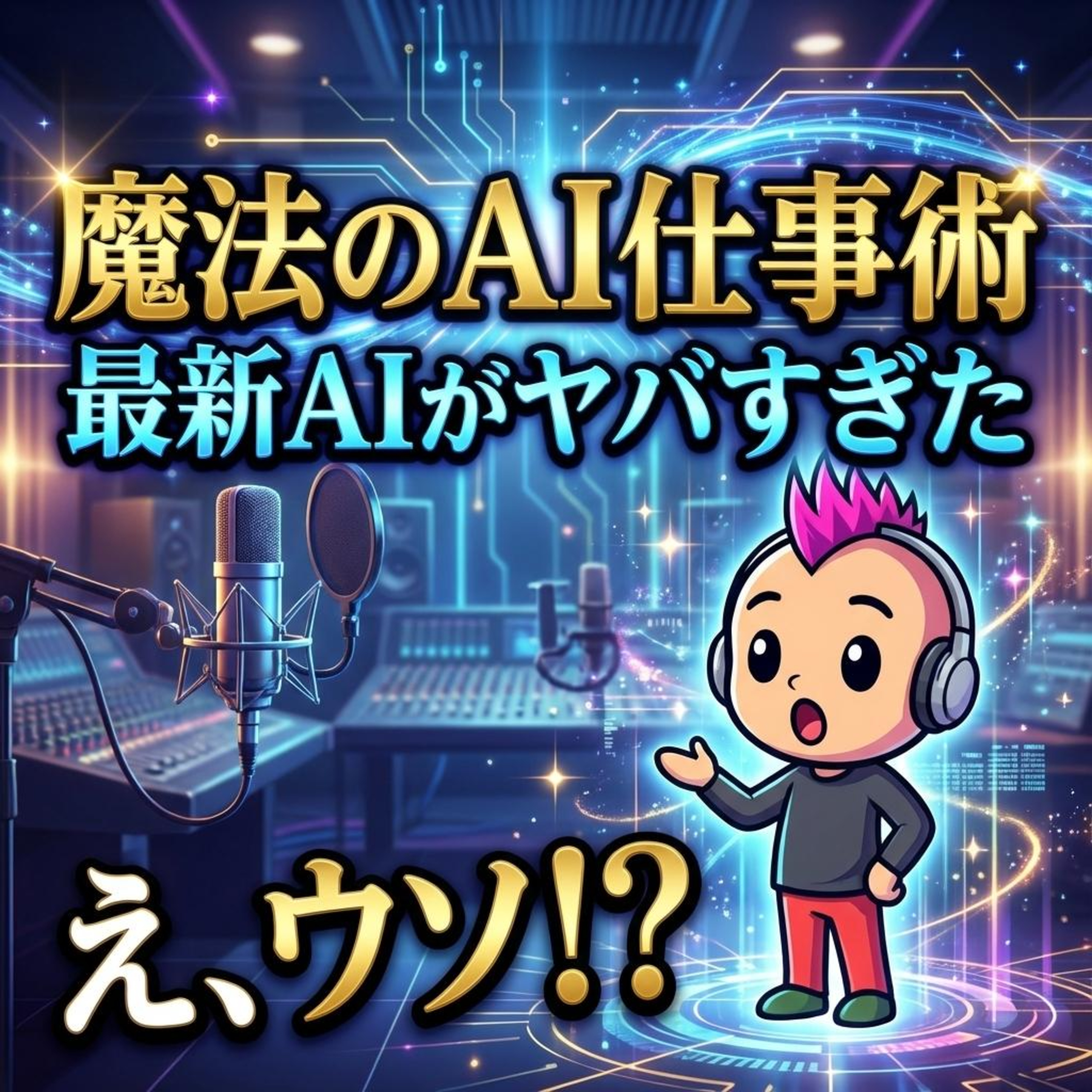 【初心者必見】AIでポッドキャスト配信を全自動化！魔法の時短術