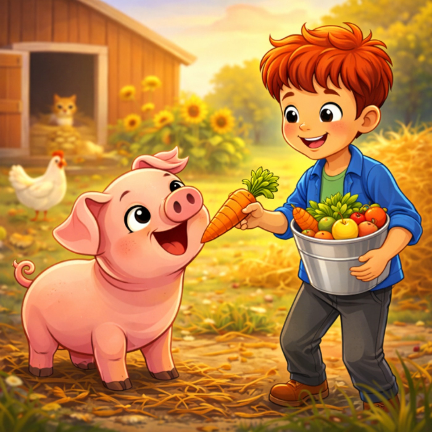 Phillip and the Pig Who Saved the Stable