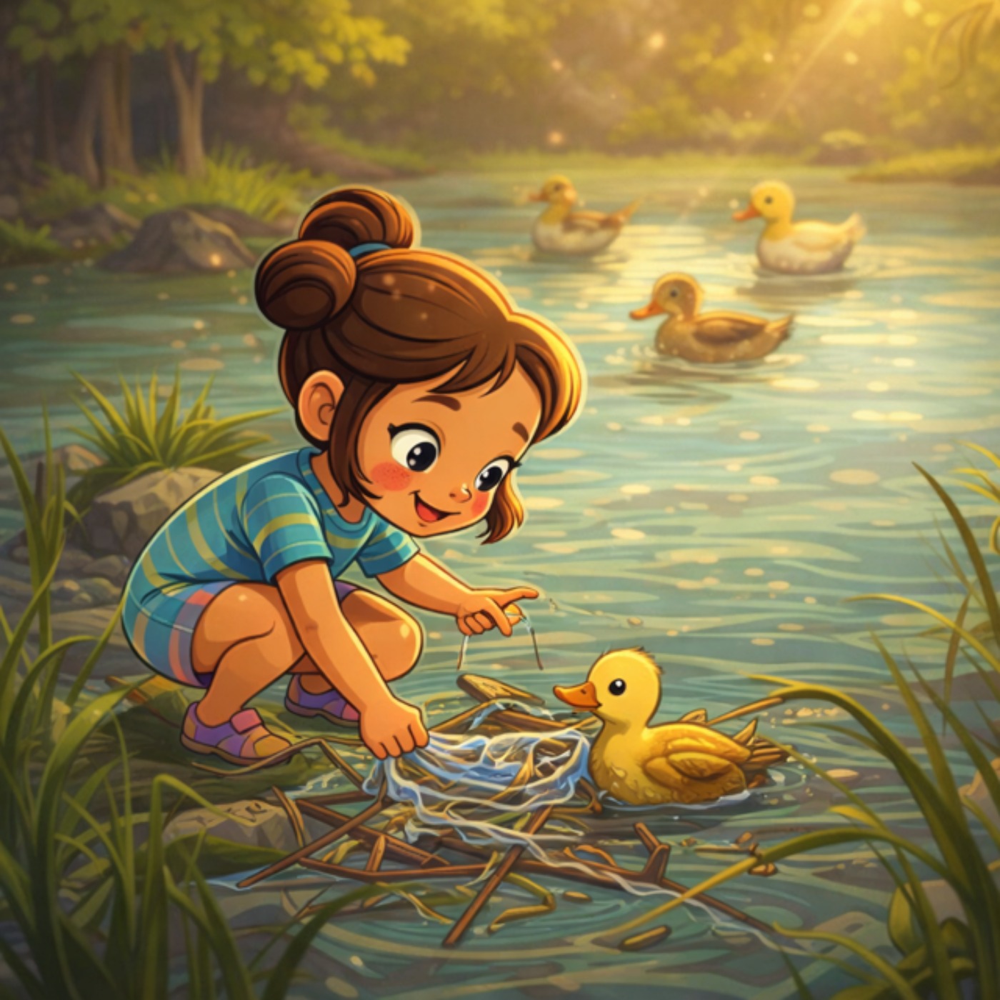 Devon and the Duck That Got Stuck