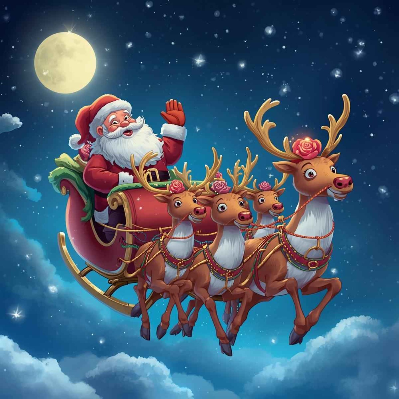 Father Christmas Is On His Way