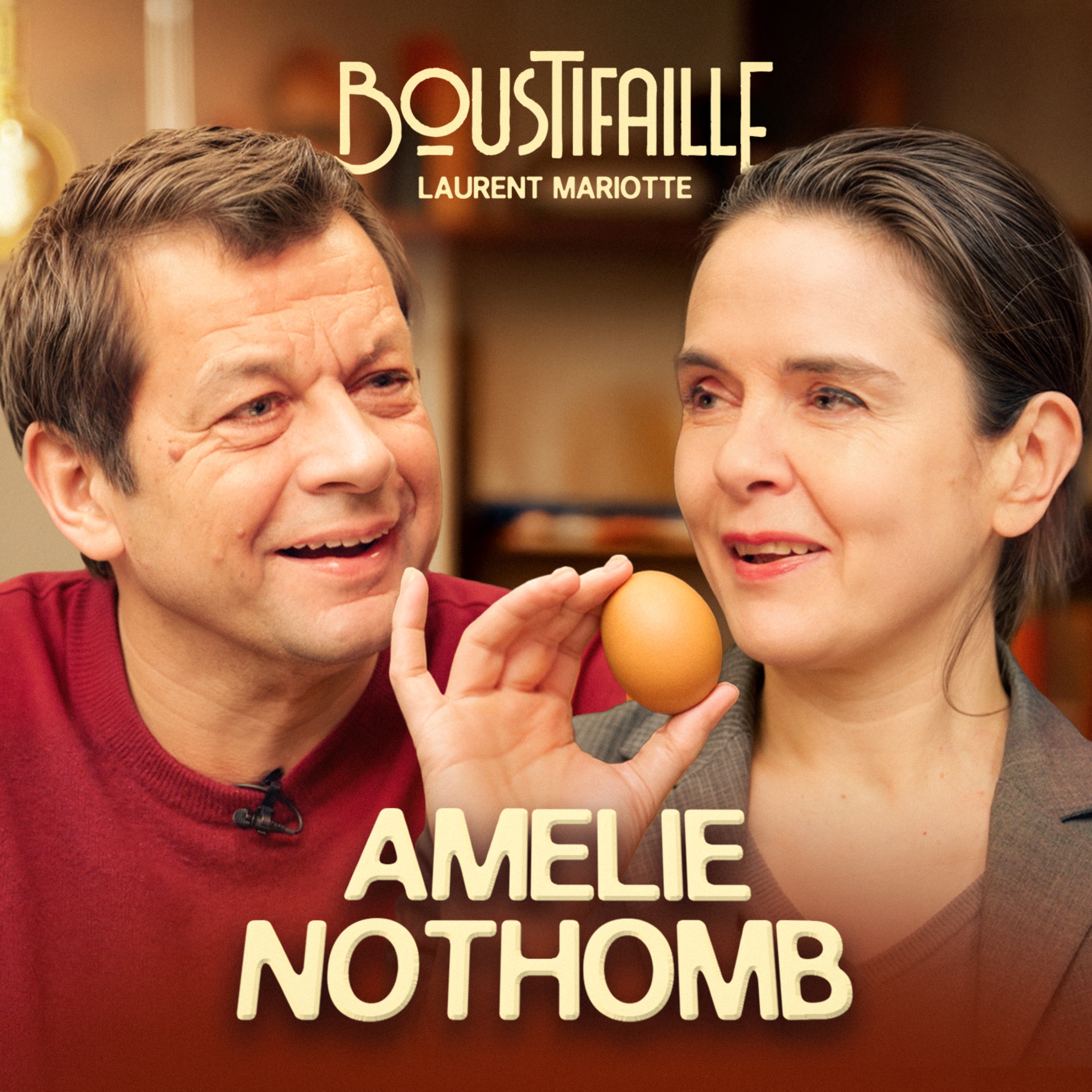 Boustifaille par Laurent Mariotte - AMÉLIE NOTHOMB : “S’IL N’Y A PAS DE CHAMPAGNE AU RESTAURANT, JE PARS”